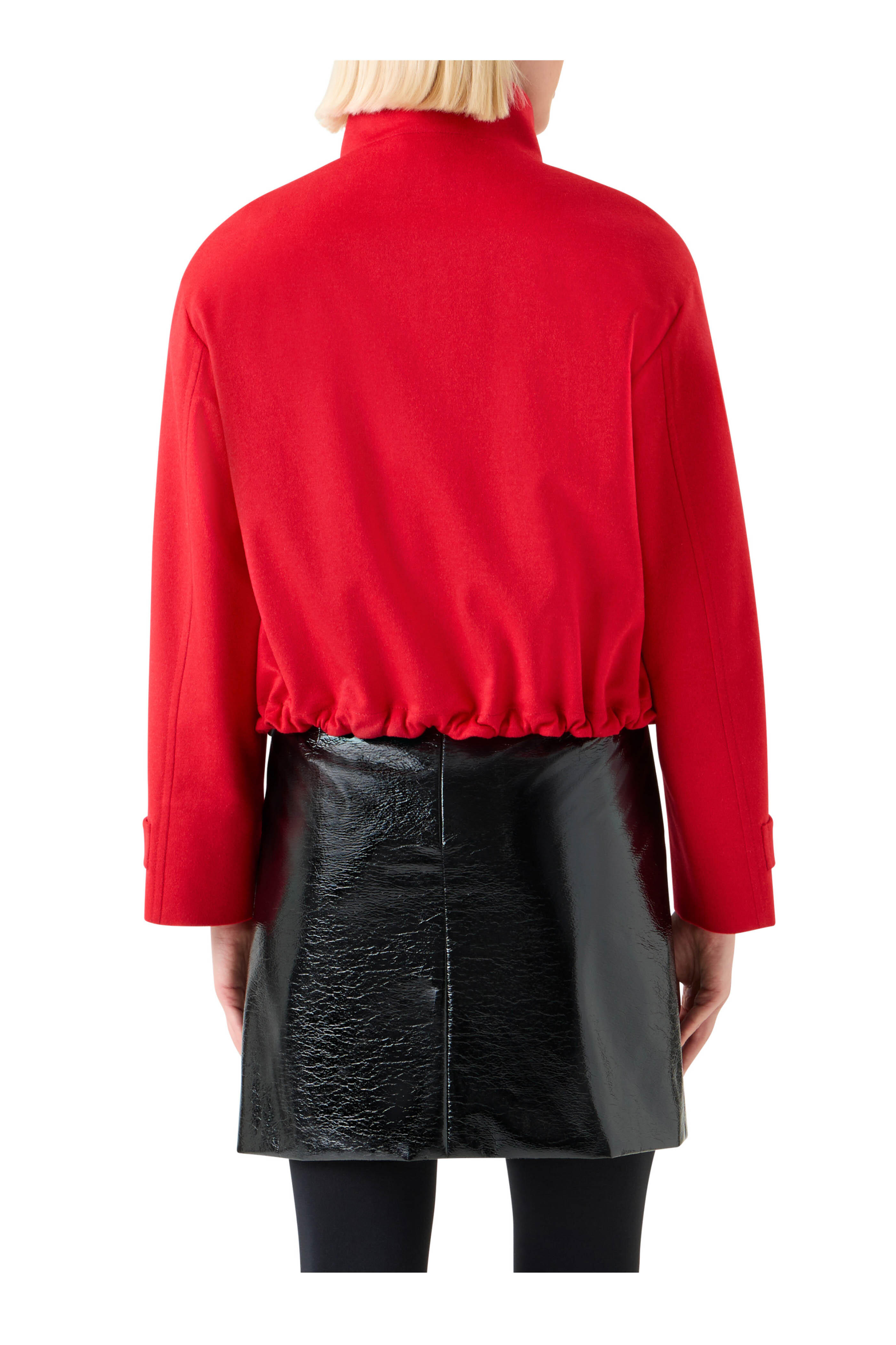 Akris Punto - Vermillion Red Boxy Jacket