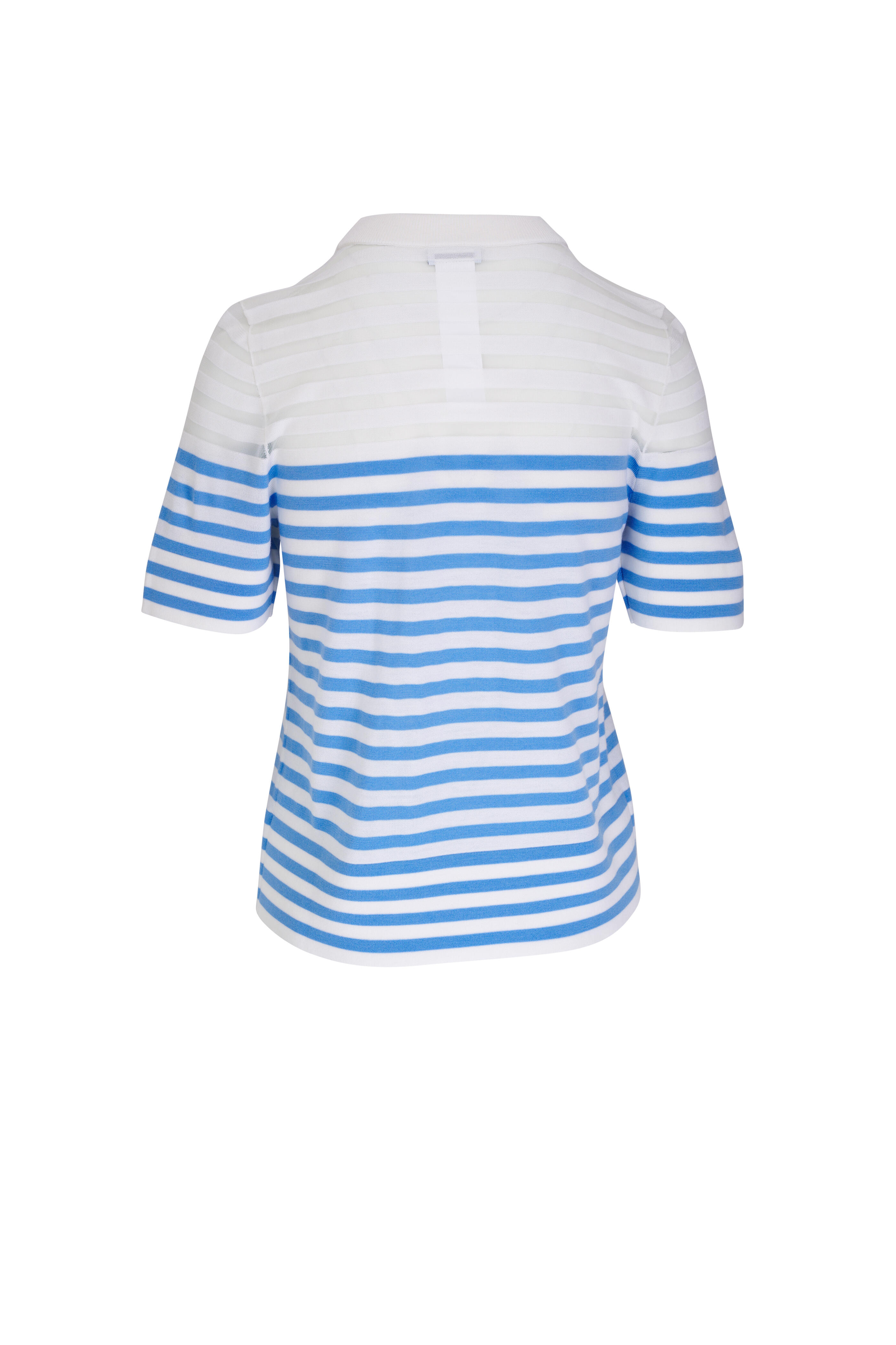 Akris Punto Size: 10 shops Striped Top