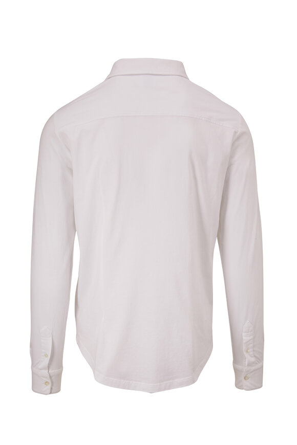 WAHTS - Barton Pure White Button Down Shirt