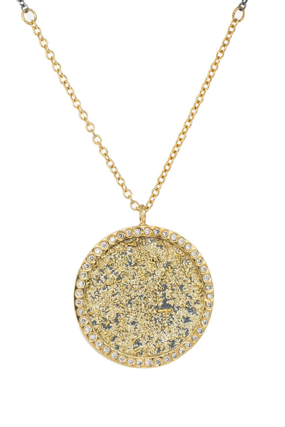 Kate Maller - Sol Diamond Burst Pendant Necklace