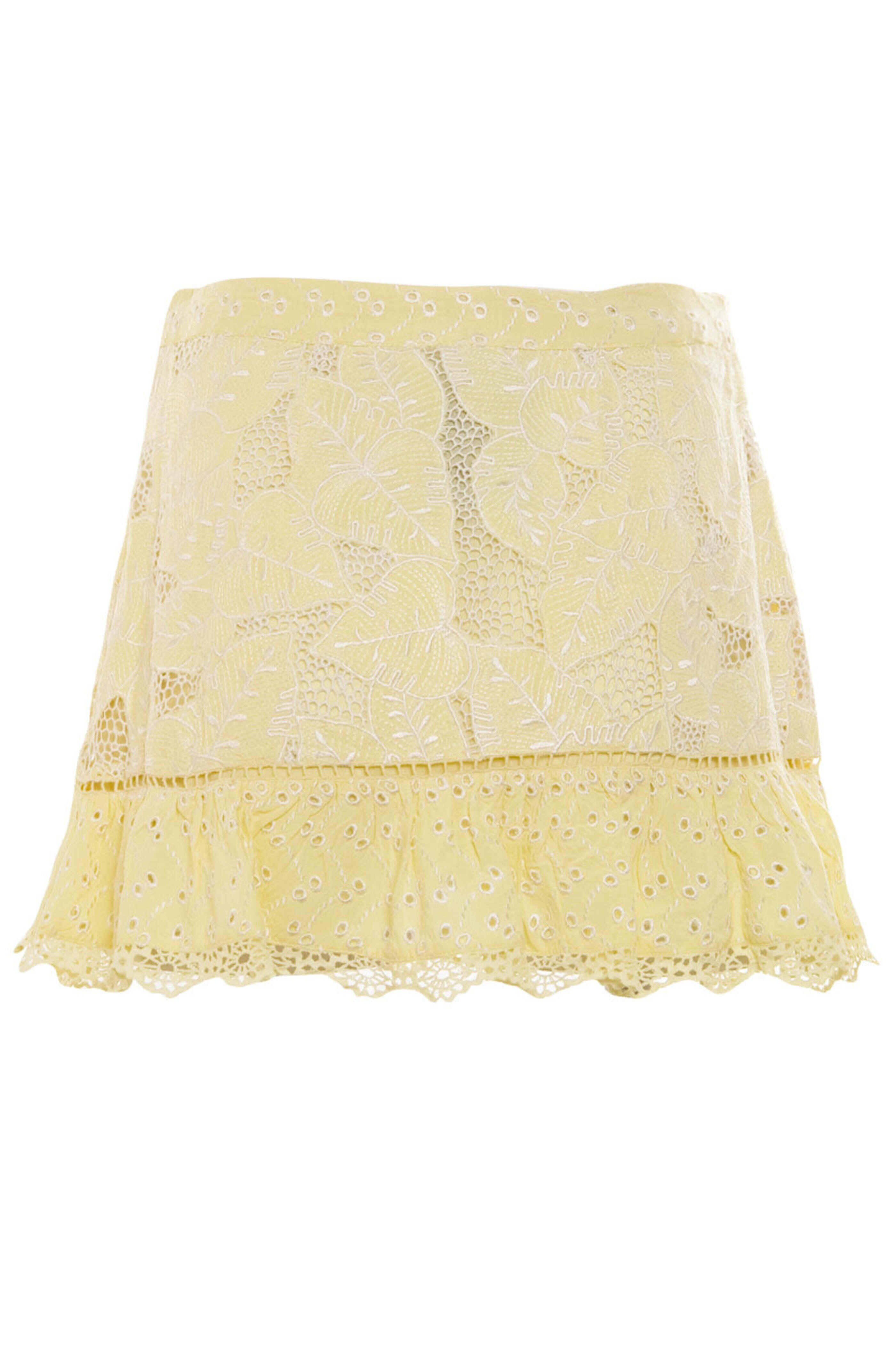 Loveshackfancy - Lemon Sun Eliza Skirt