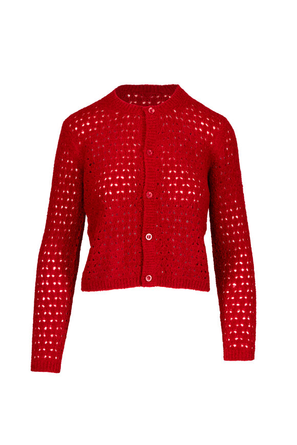 Frame The Lipstick Chenille Cardigan - view 1