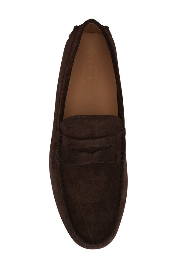 Tod's - Dark Brown Suede Driver