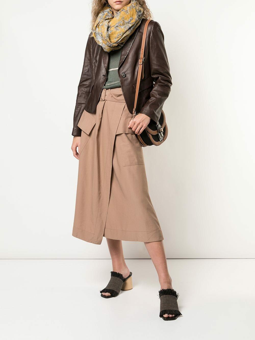 Brunello Cucinelli - Espresso Country Leather Jacket