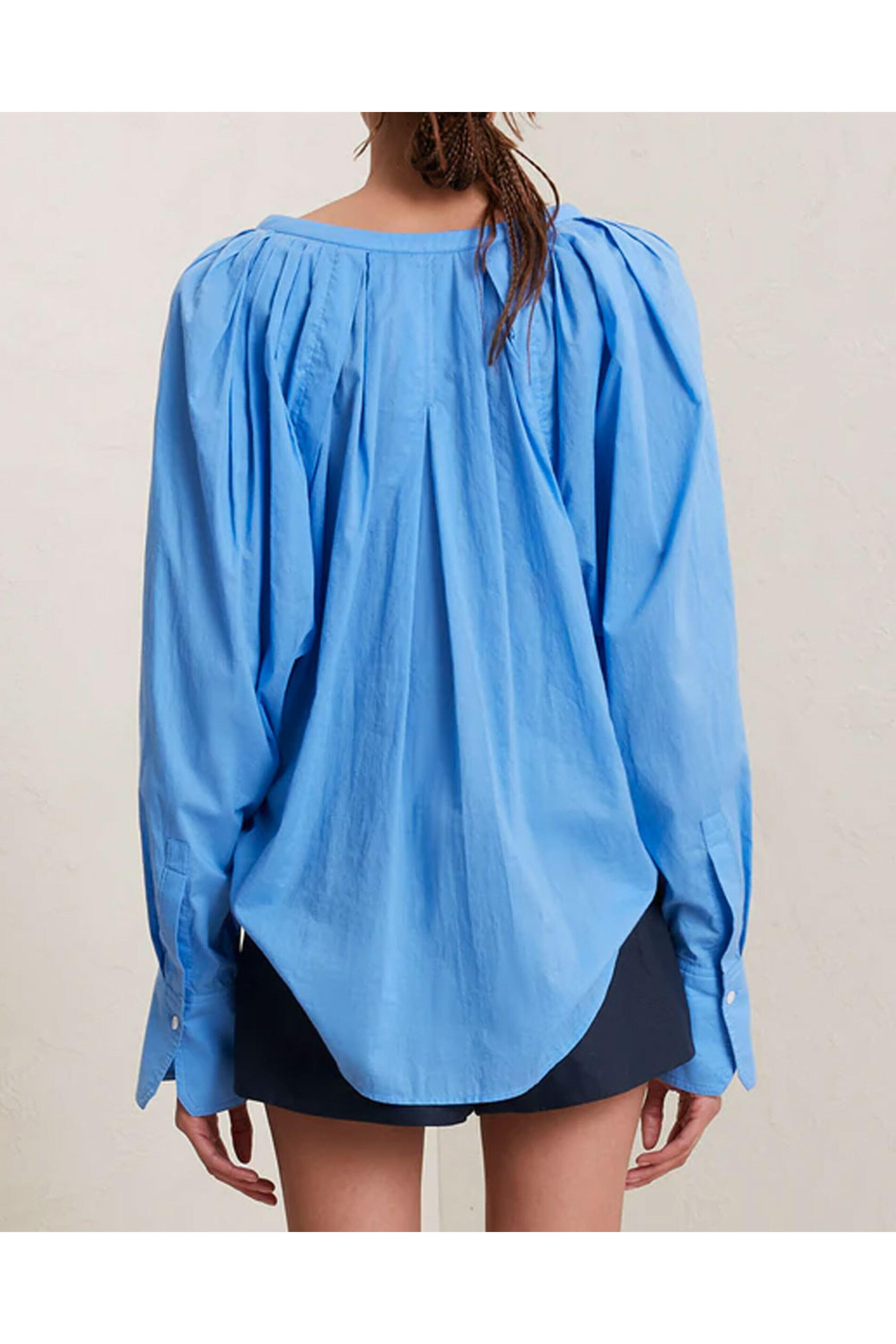 A.L.C. - Blue Sea Nomad Top