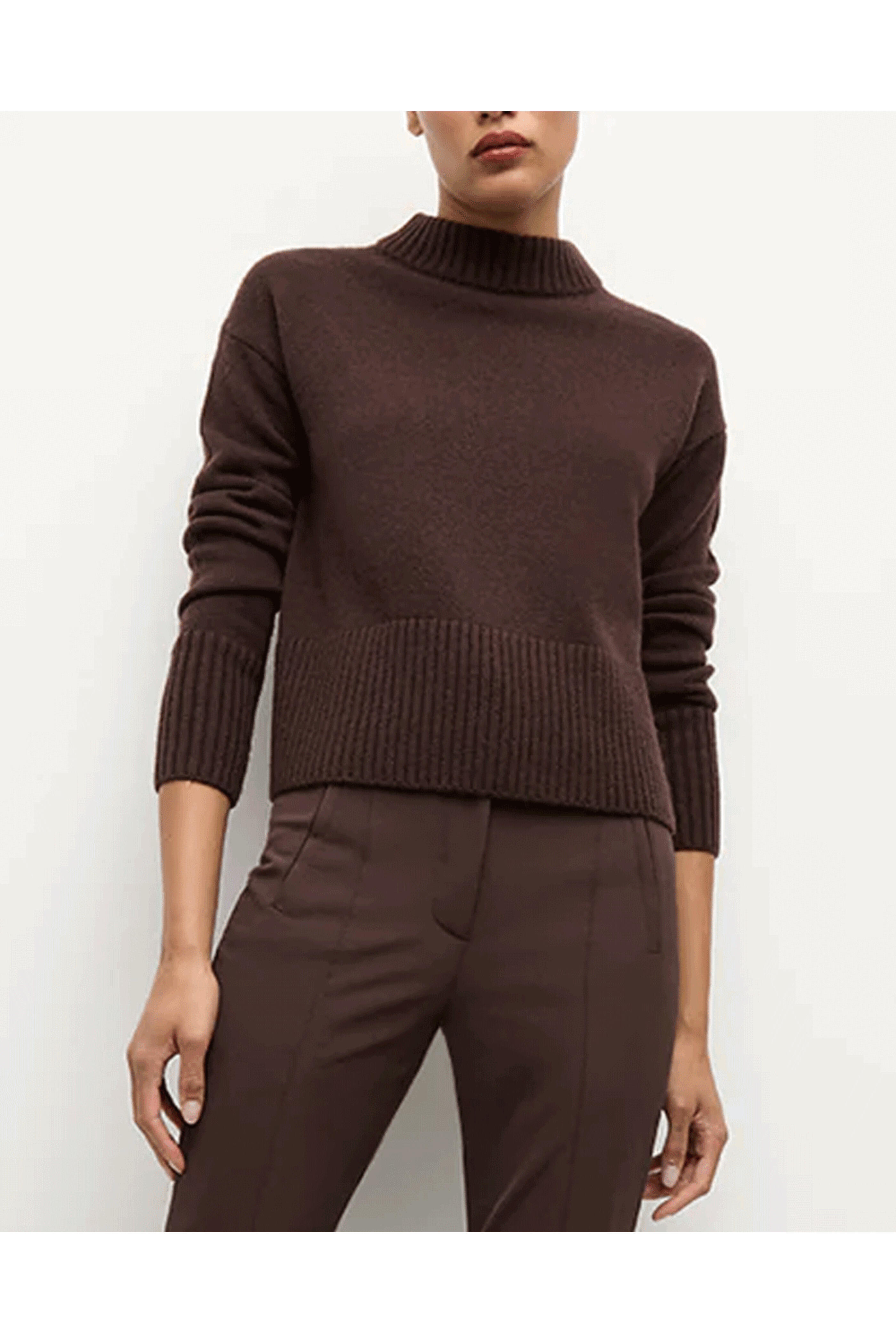 Veronica Beard - Dark Chocolate Andi Sweater