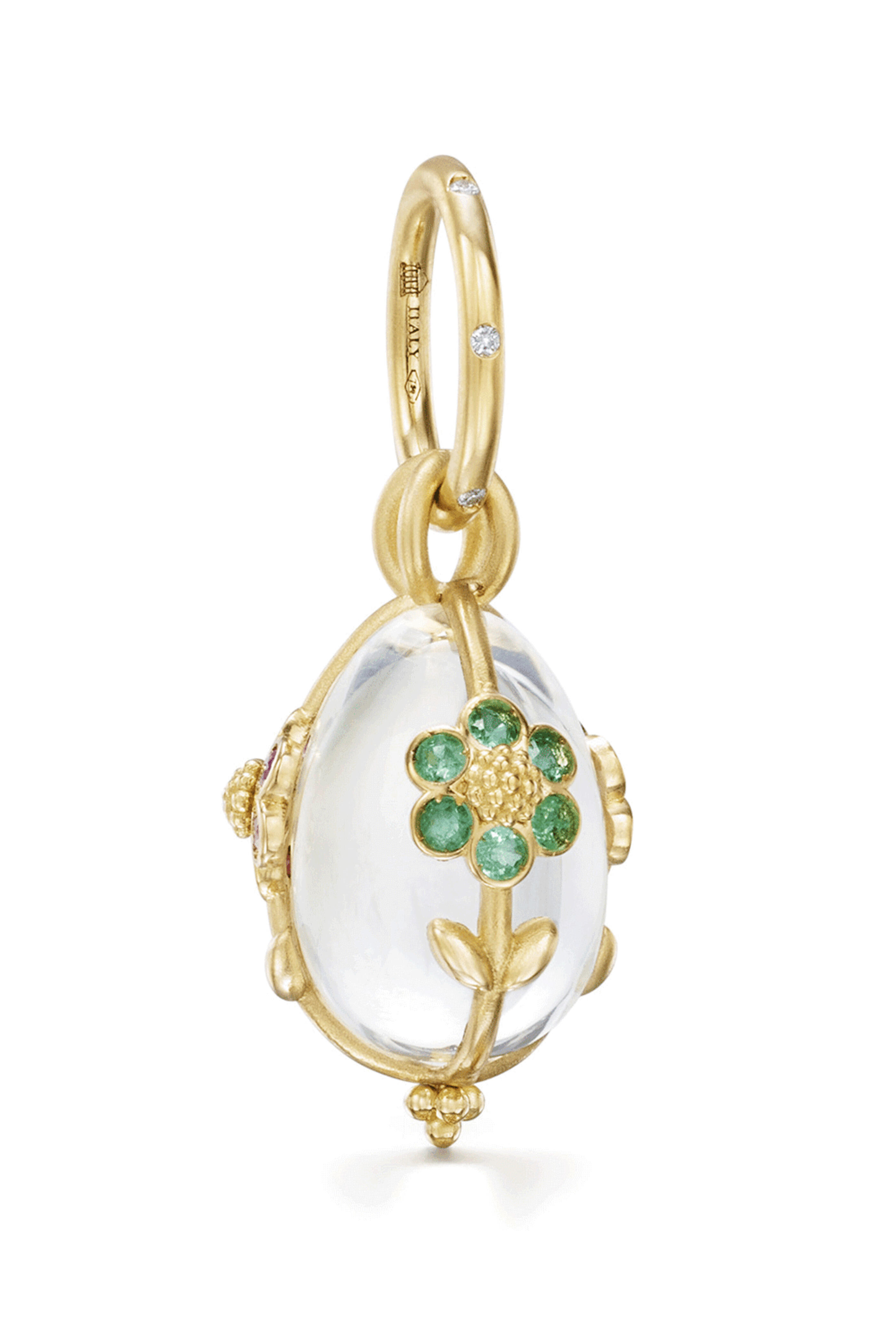 Temple St. Clair - Small Fiori Crystal Amulet Pendant