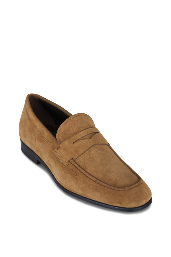 ☆関税込み☆【TOD'S】Suede penny loafers Woman BROWN Loafers in Suede XXW20L0IP70RE040MS611 | Tods