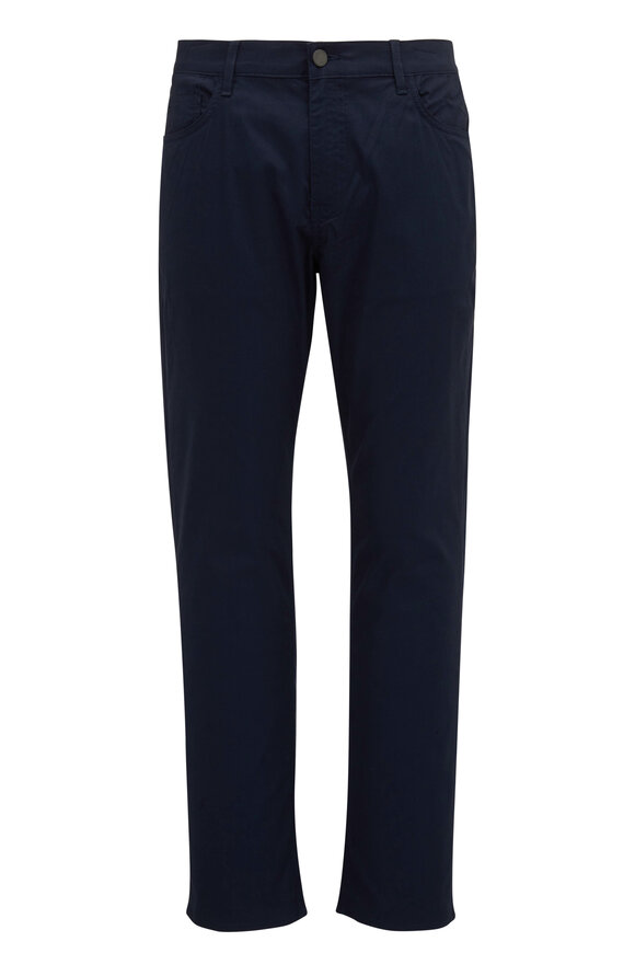 Faherty Brand - Movement™ Navy Five-Pocket Pant