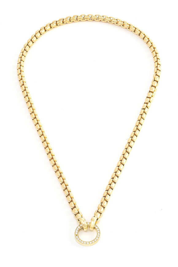 Jenna Blake 18k Yellow Gold Box Chain