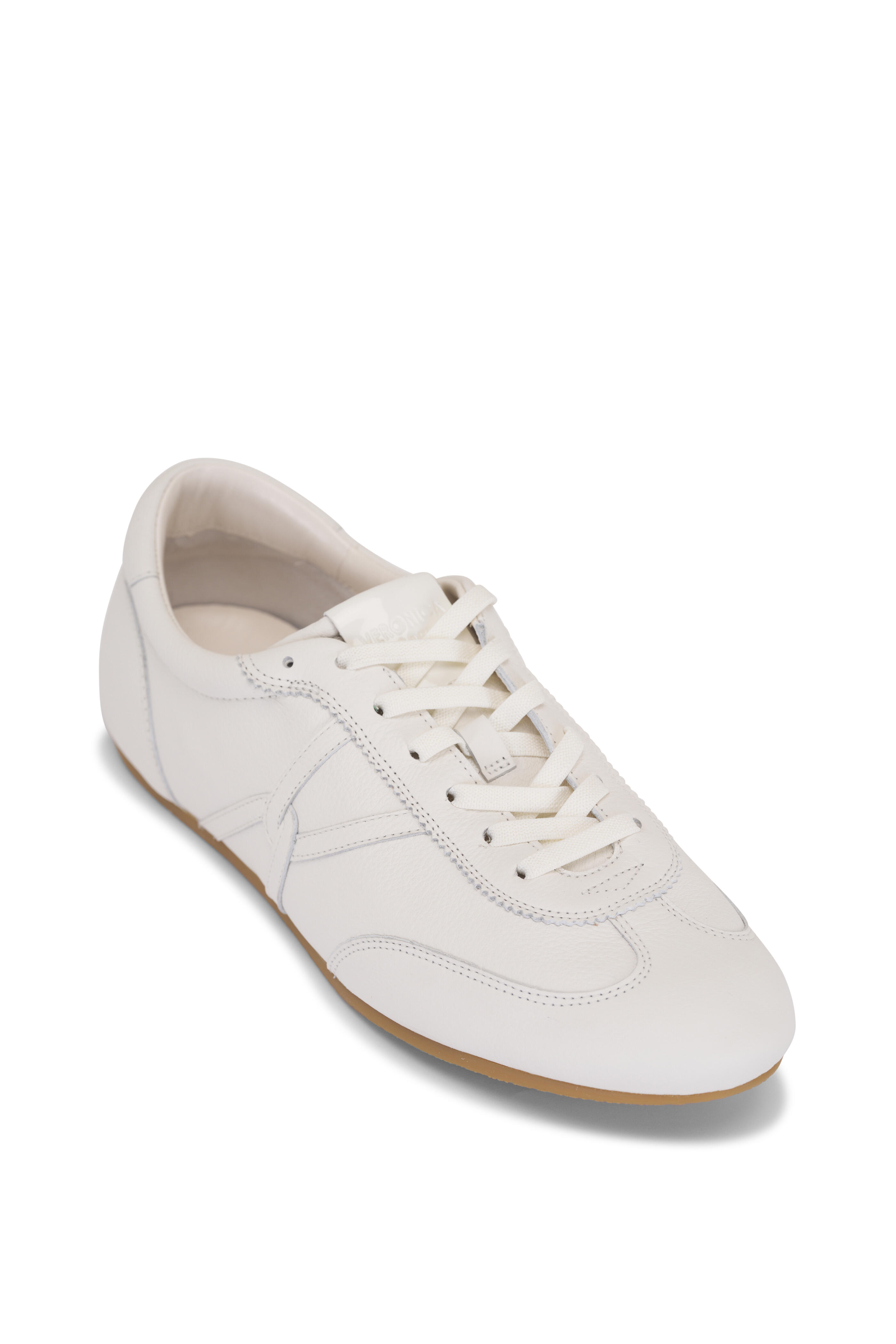 Veronica Beard - Riviera Coconut Leather Sneaker