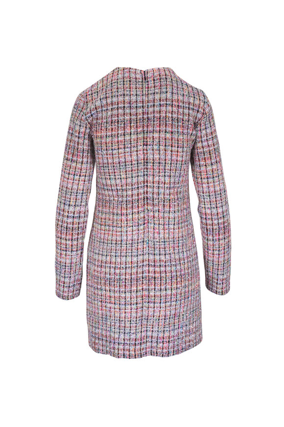 Missoni - Chalk & Rust Long Sleeve Mini Dress