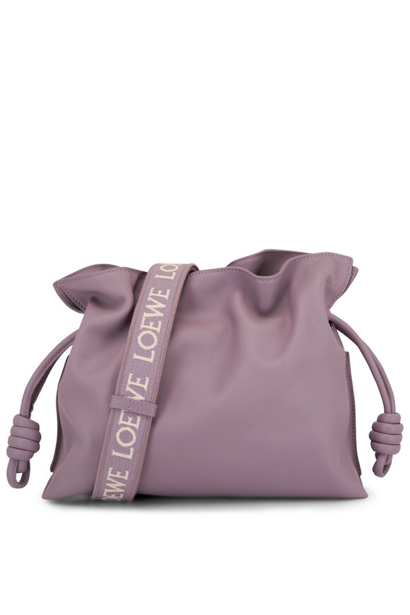 Loewe - Medium Flamenco Pale Aubergine Glaze Clutch