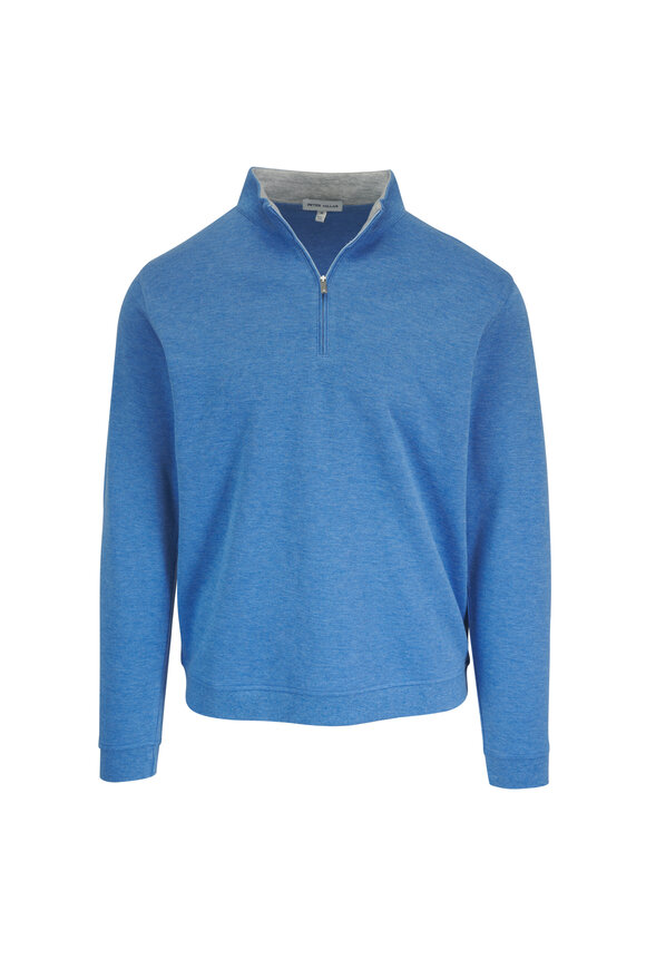 Peter Millar - Ardentair Gale Gray Quarter Zip Pullover