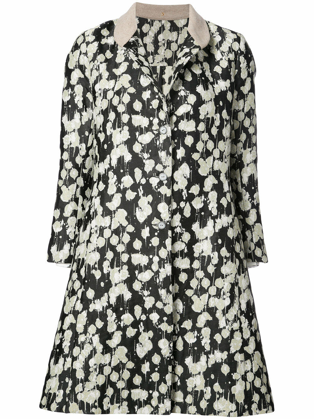 Peter Cohen - Black Silk Jacquard Jacket