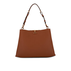 ショルダーバッグ・ポシェット TOD'S BROWN LEATHER SHOULDER BAG Tod's - Joy Brick Pebbled Leather Crossbody Bag | Mitchell
