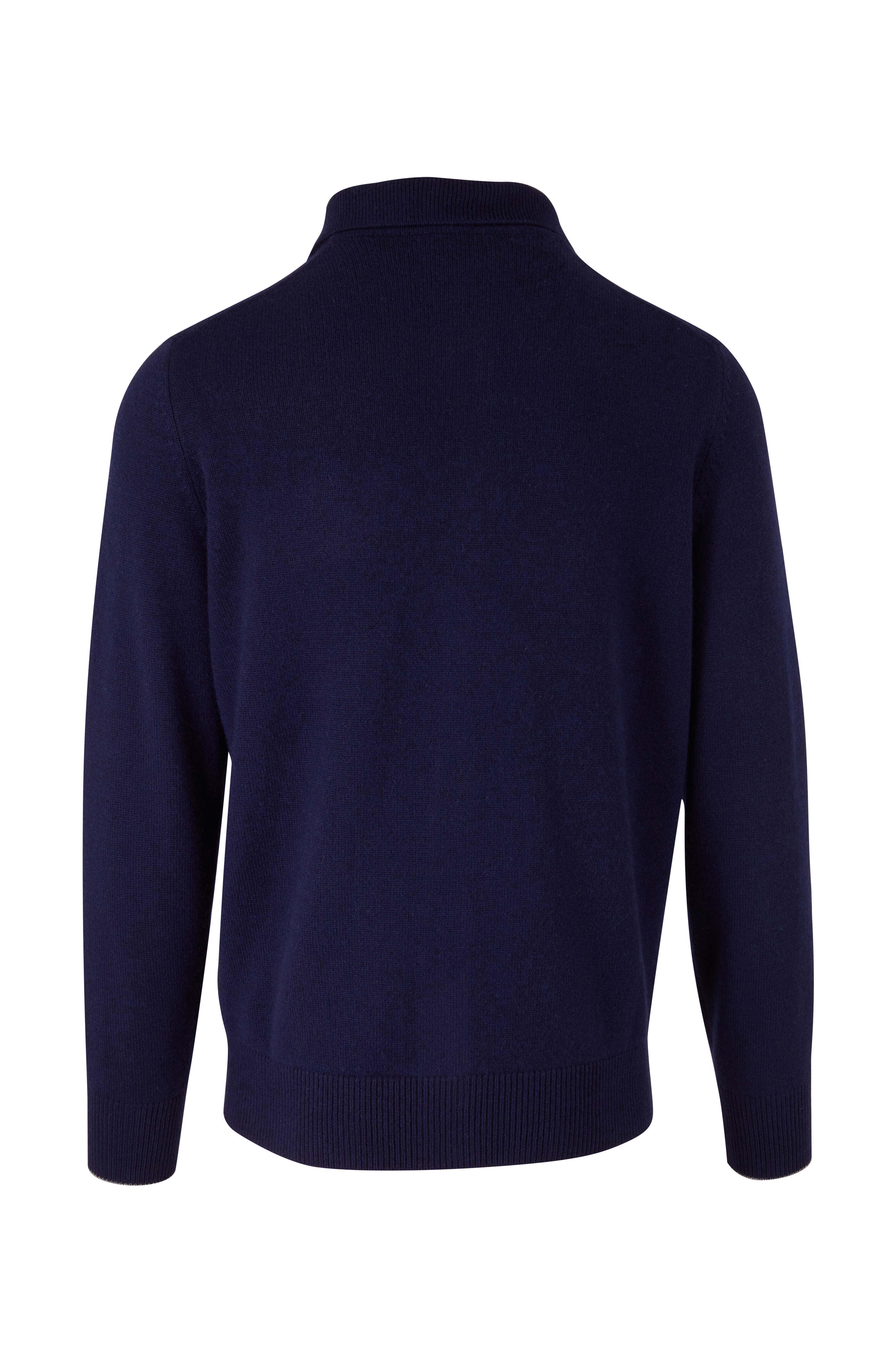 Brunello Cucinelli - Navy Wool, Cashmere & Silk Overshirt