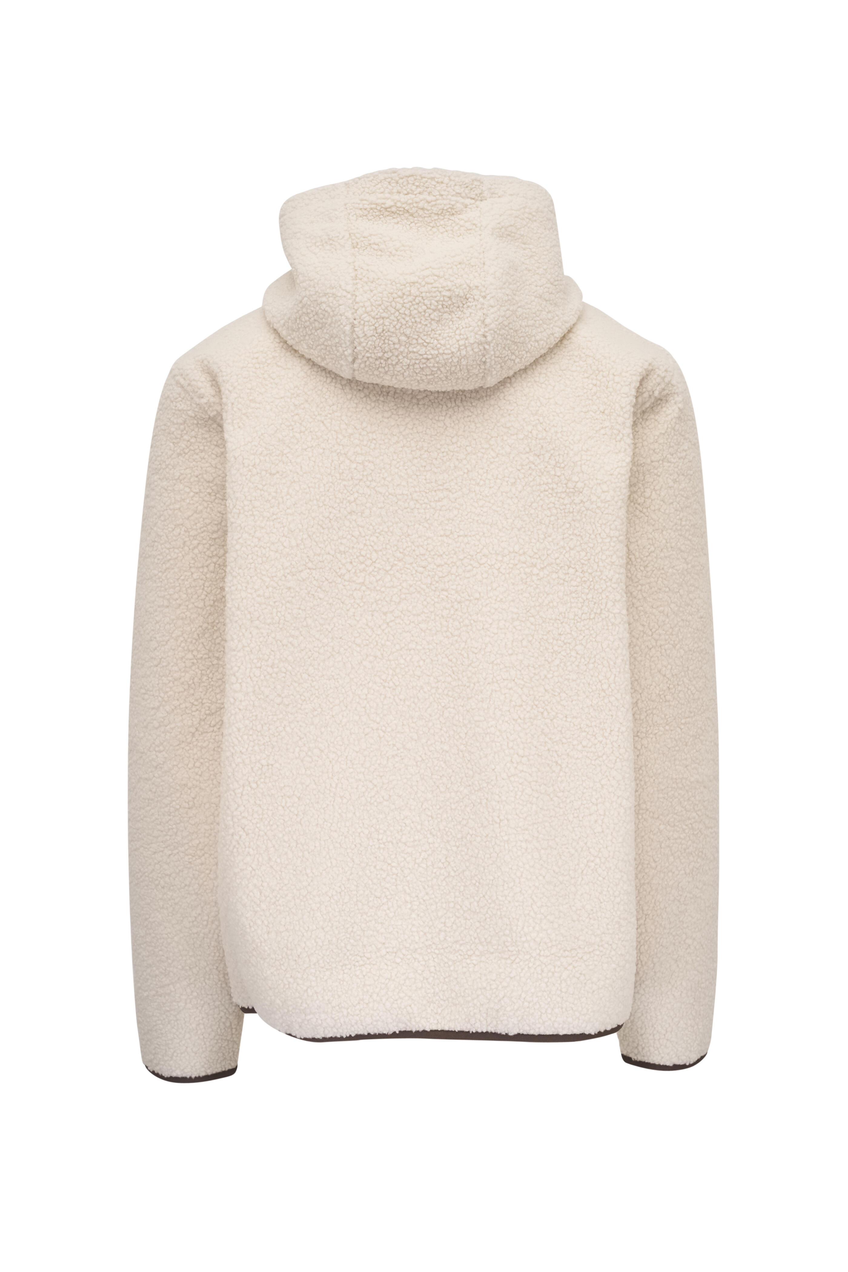 Faherty Brand - Artic Ivory High Pile Fleece Hoodie
