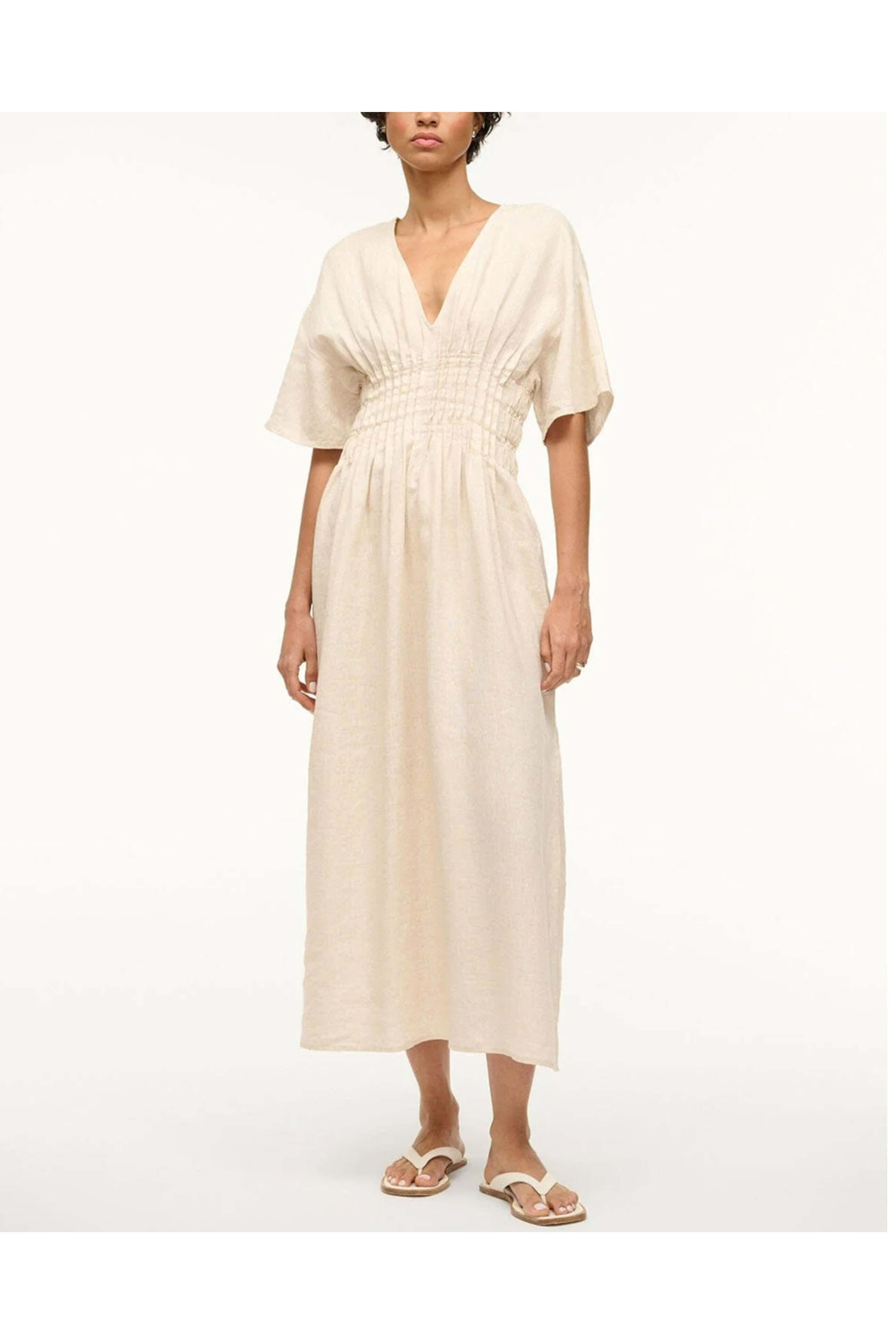 Staud - Natural Lauretta Dress