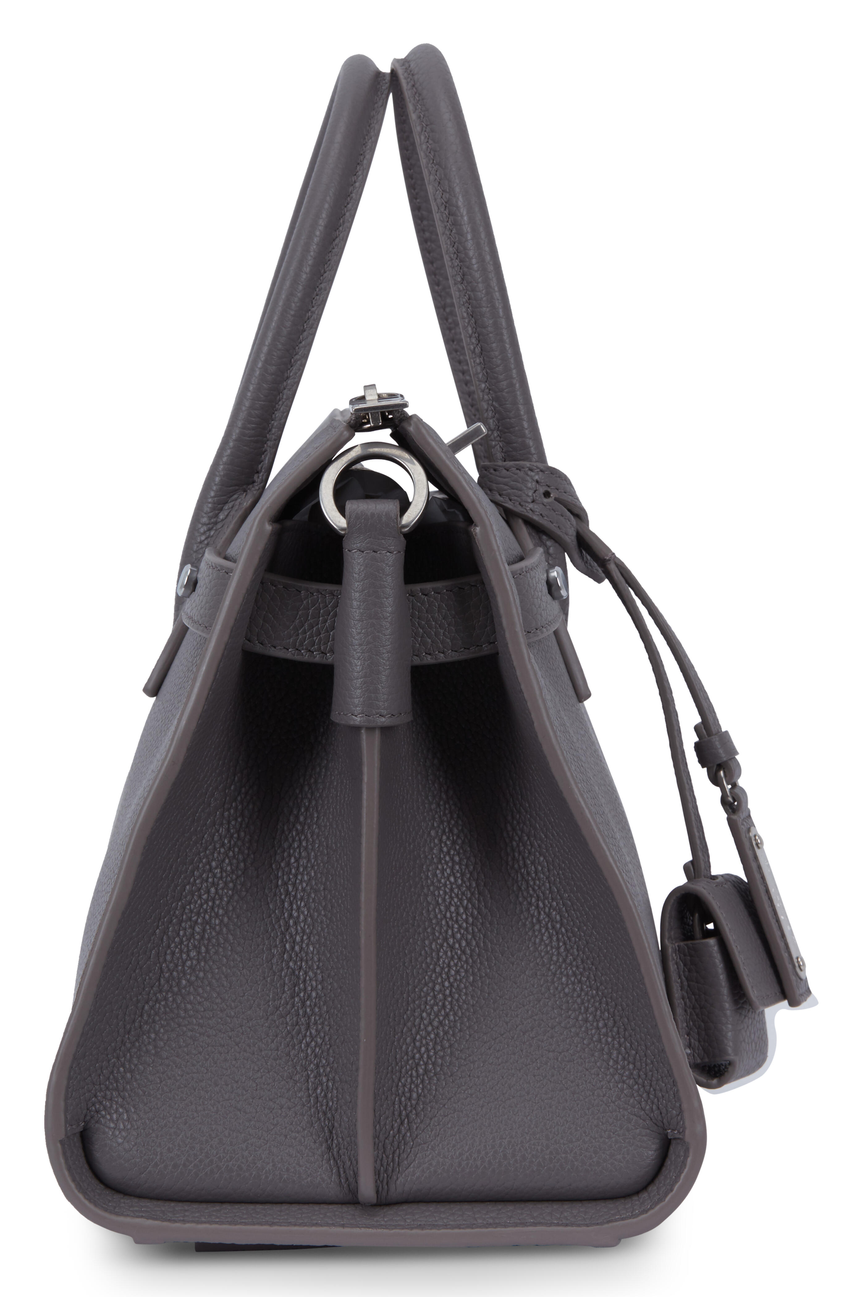 Saint Laurent - Baby Sac De Jour Fog Grained Leather Tote