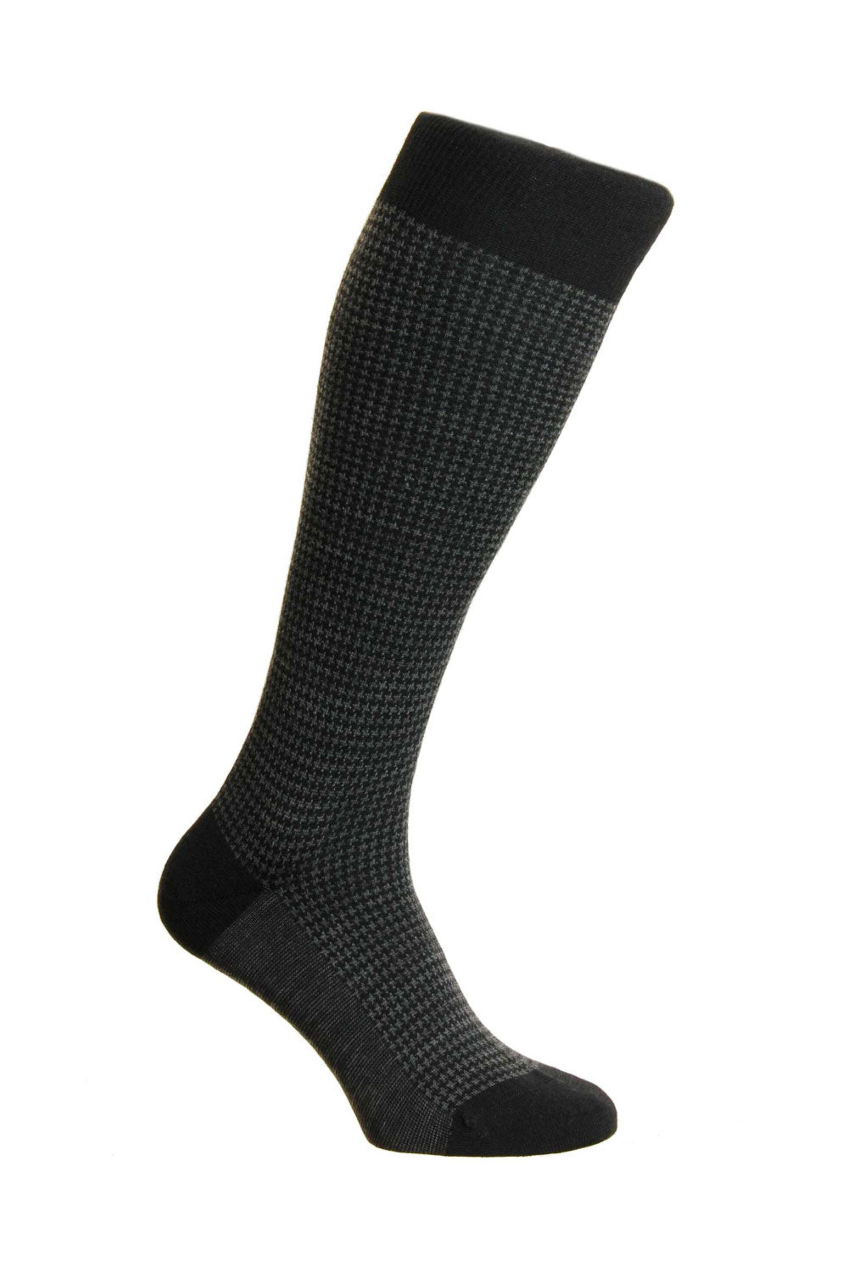Pantherella - Highbury Over the Calf Sock in Black