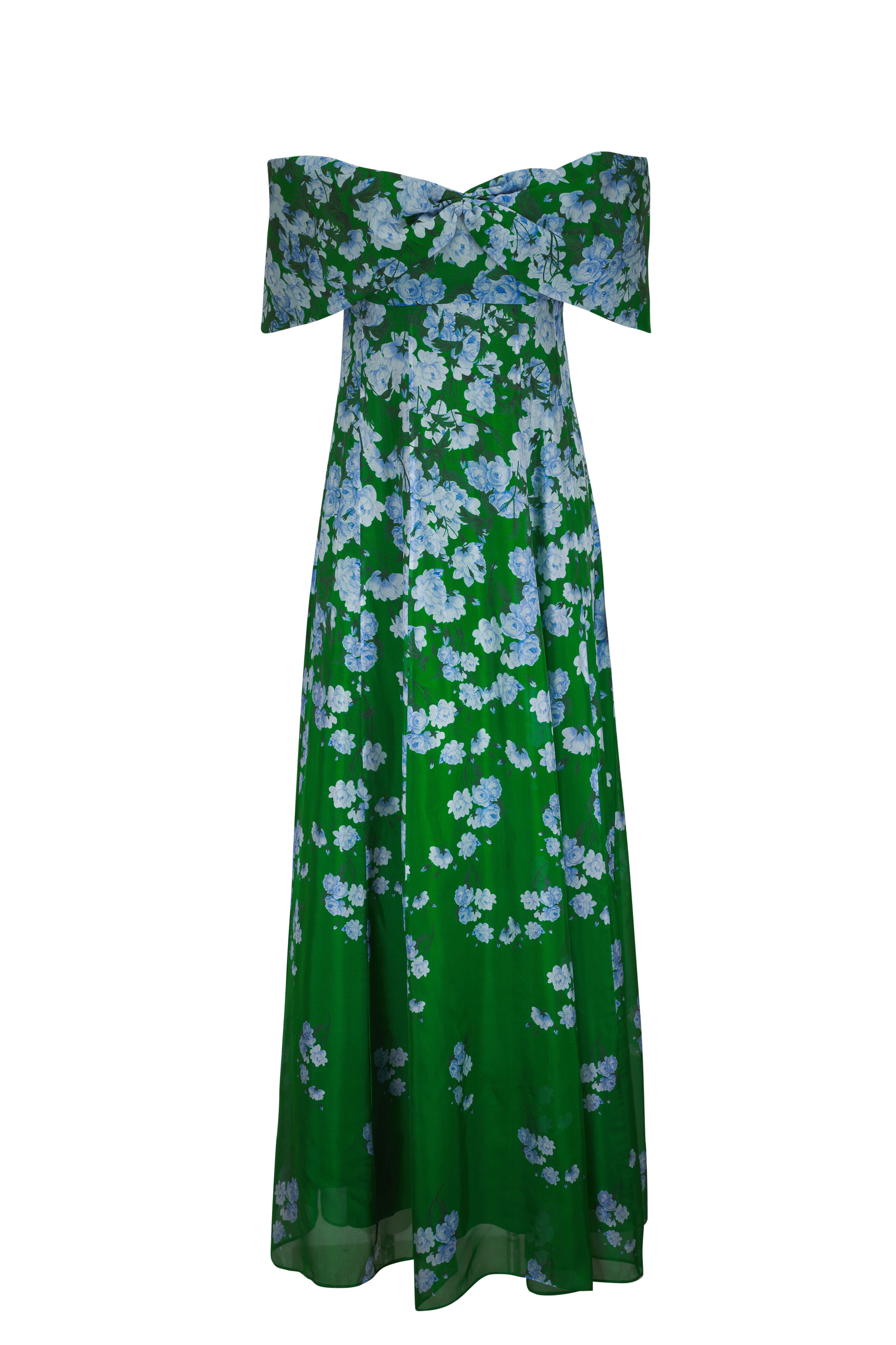 完売品 タグ付新品 HeRIN.CYE long gown dress グリーン CD297