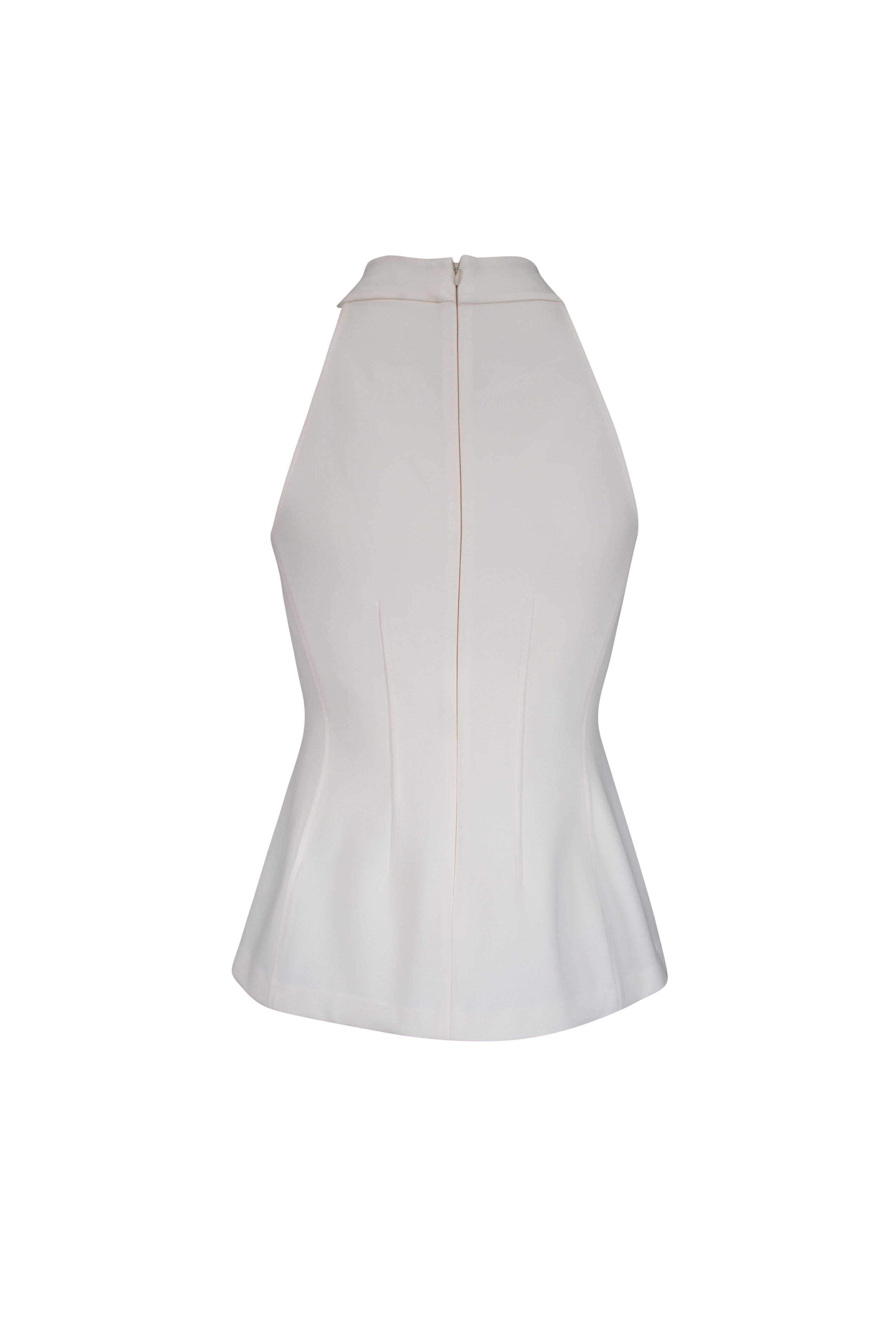Veronica Beard - Johanne Dove Sleeveless Halter Top - view 5