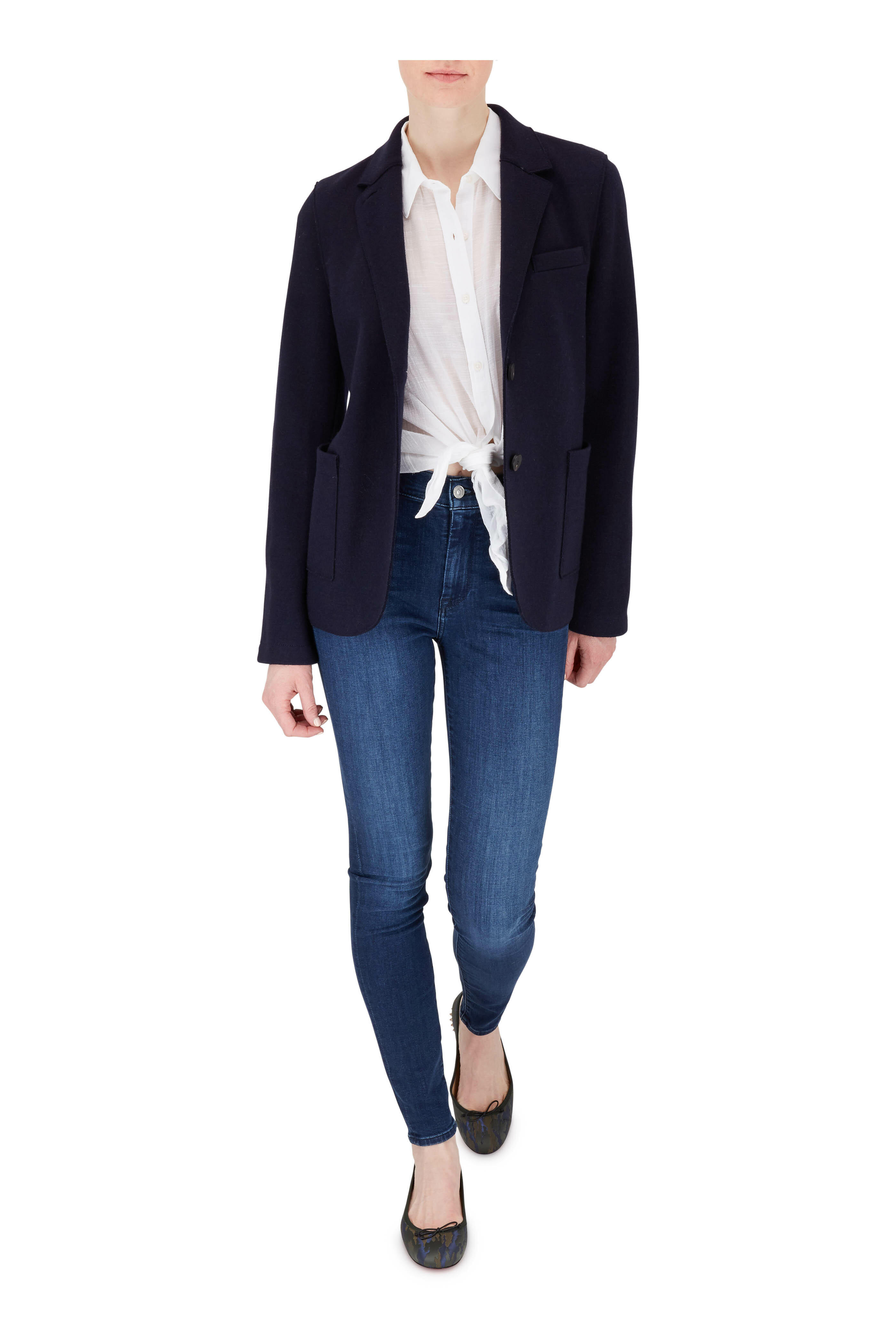 7 For All Mankind - B(Air) Denim High Waist Skinny Jean