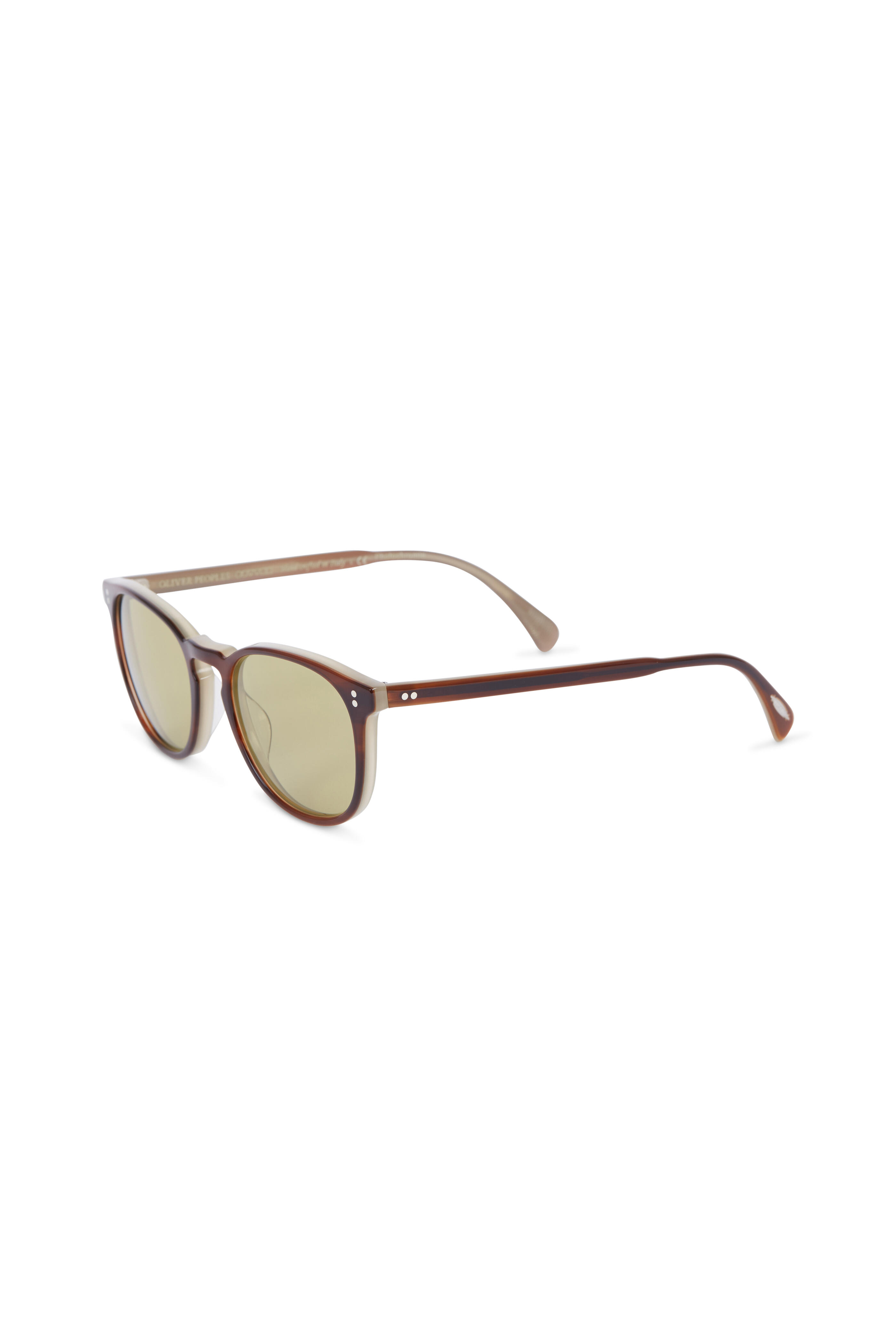 Oliver Peoples Finley Esq Brushed Brown Photochromic Sunglasses