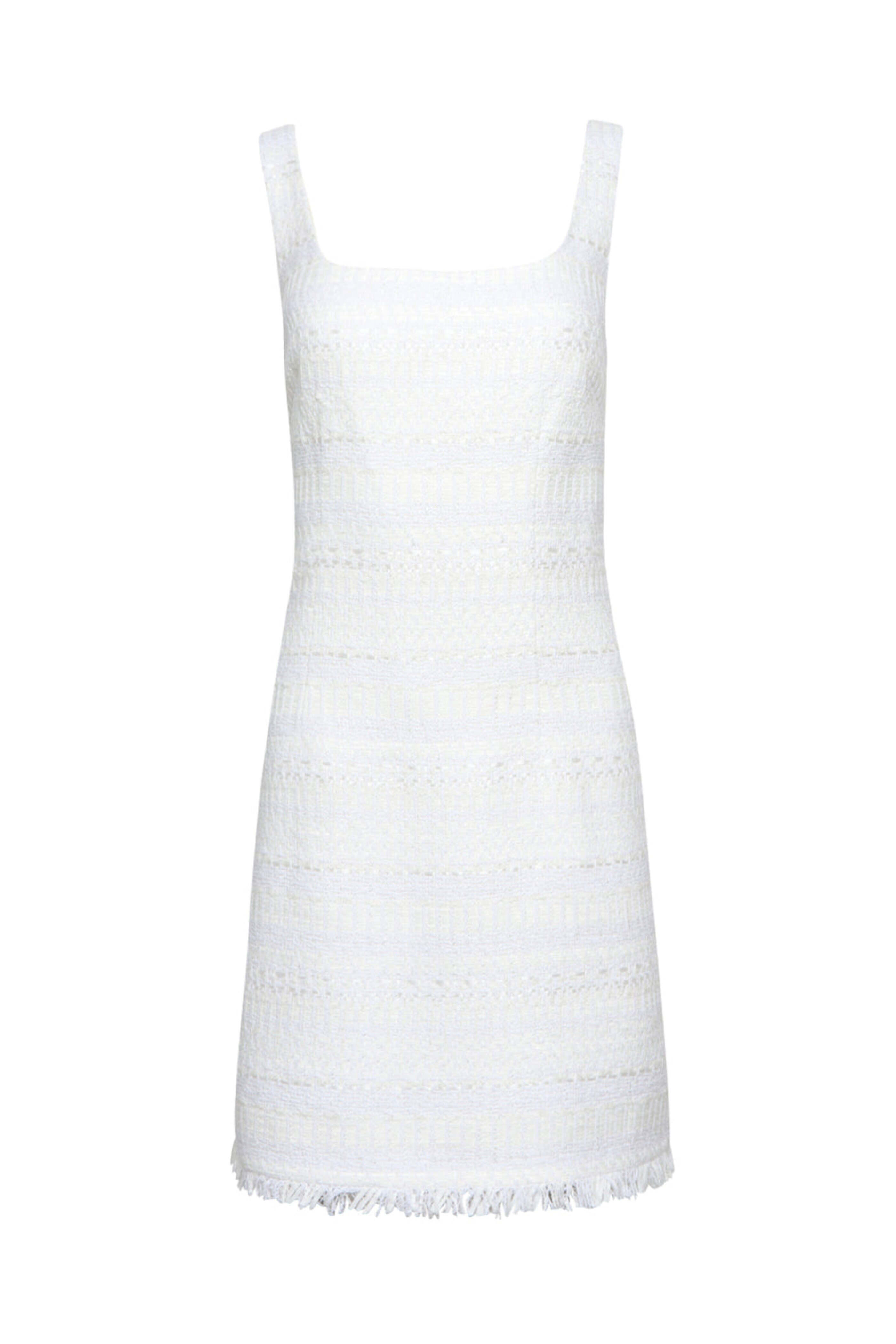 Kobi Halperin - White Tweed Amelia Dress
