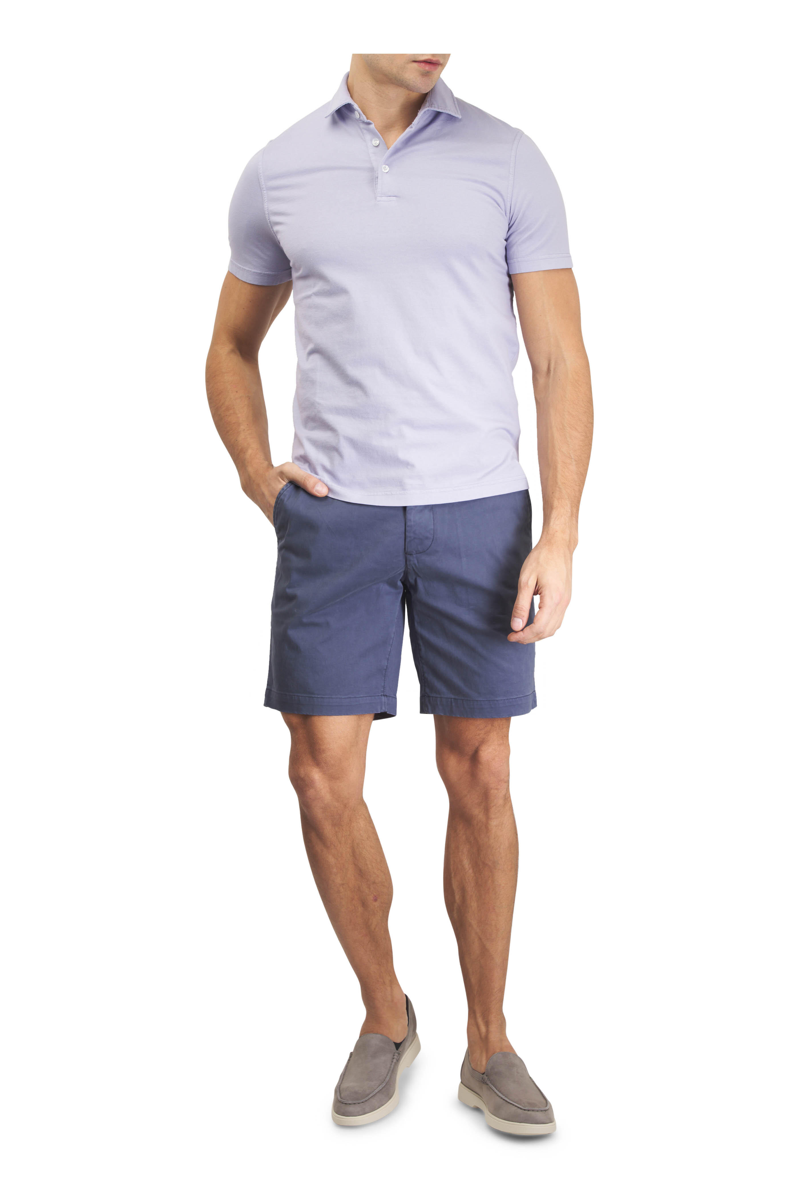 Ron White - Jakub Shark Suede Loafer