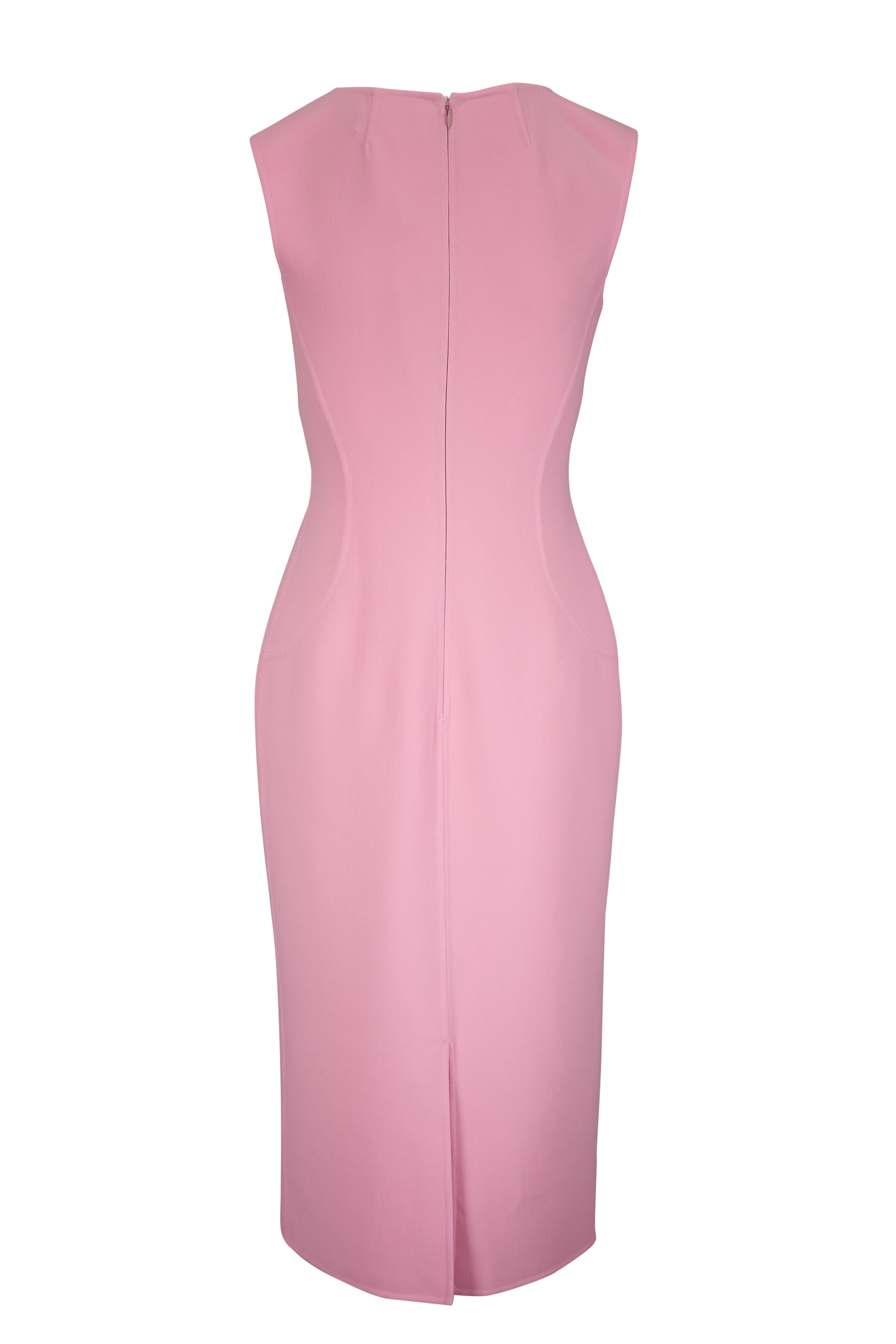 Michael Kors Collection - Quartz Double-Faced Wool Sheath Dress