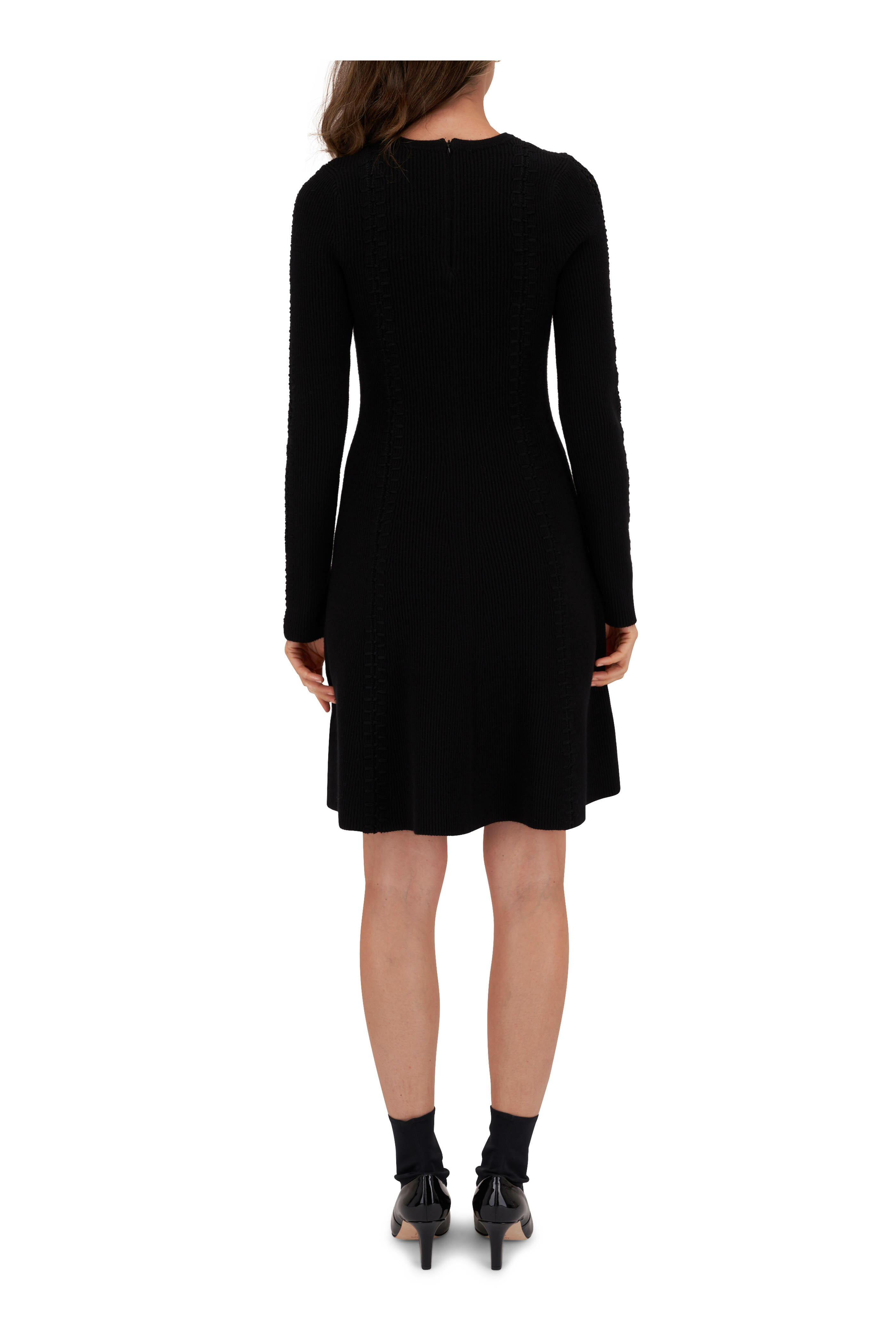 d*y様 _J.L-A.L_ Stave Knit ブラック　ours rose JULIUS MINK MOLE INLAY KNIT SWEATER （BLACK） - Osaka