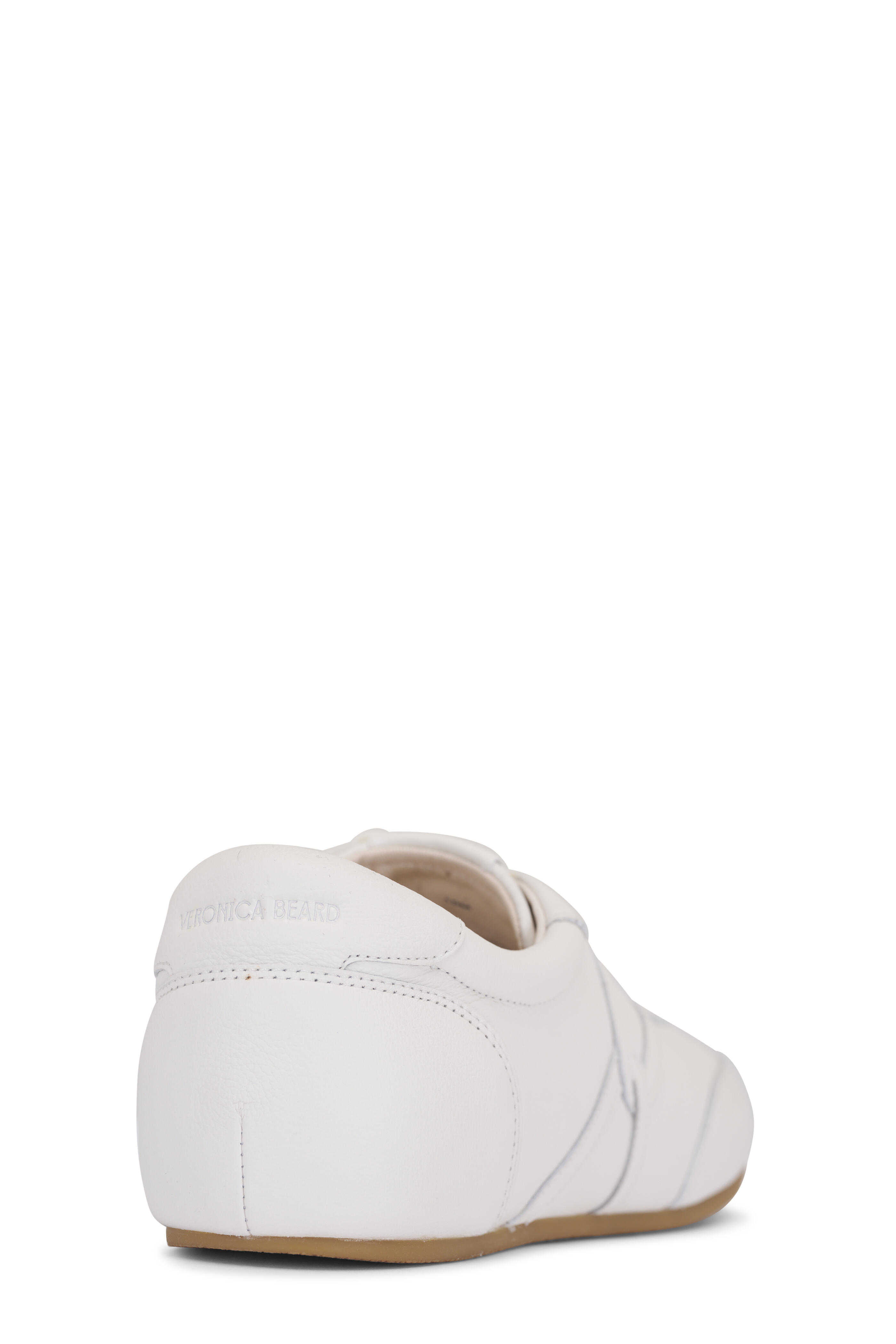Veronica Beard - Riviera Coconut Leather Sneaker