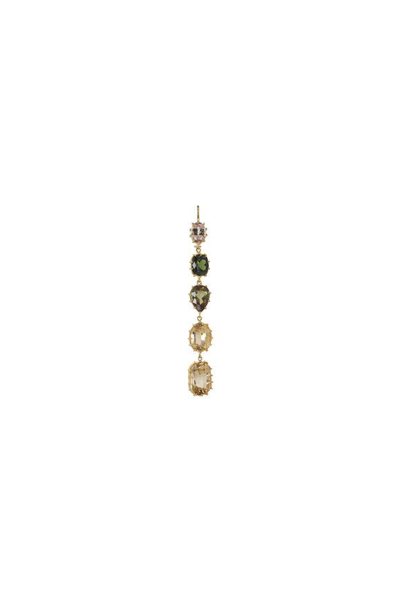 Renee Lewis - Alexandrite & Zircon Dangle Earrings