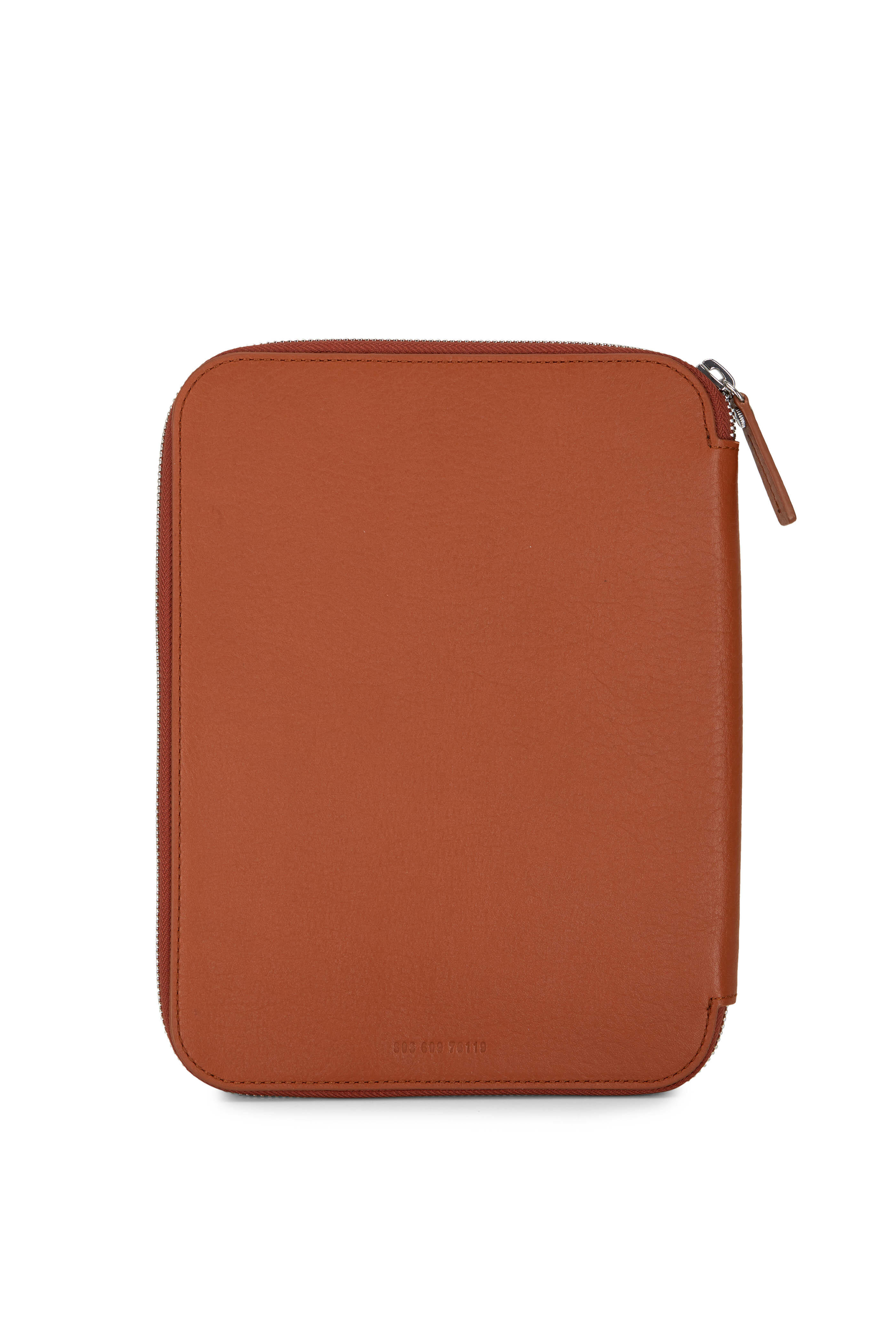 Shinola Bourbon Leather FullZip Tech Portfolio