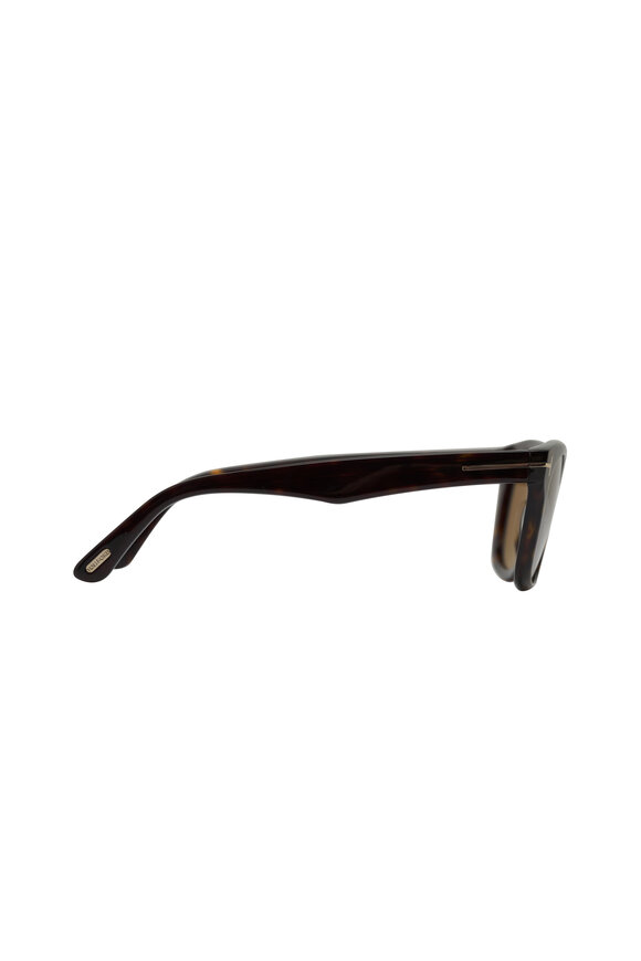 Tom Ford Eyewear - Kendel Havanna Brown Mirrored Sunglasses