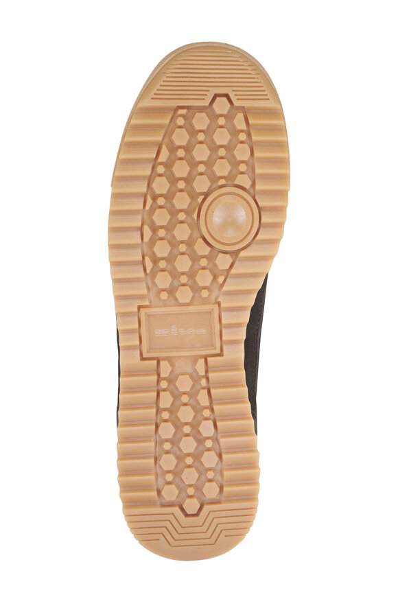 Kiton Brown Suede Sneaker - view 4