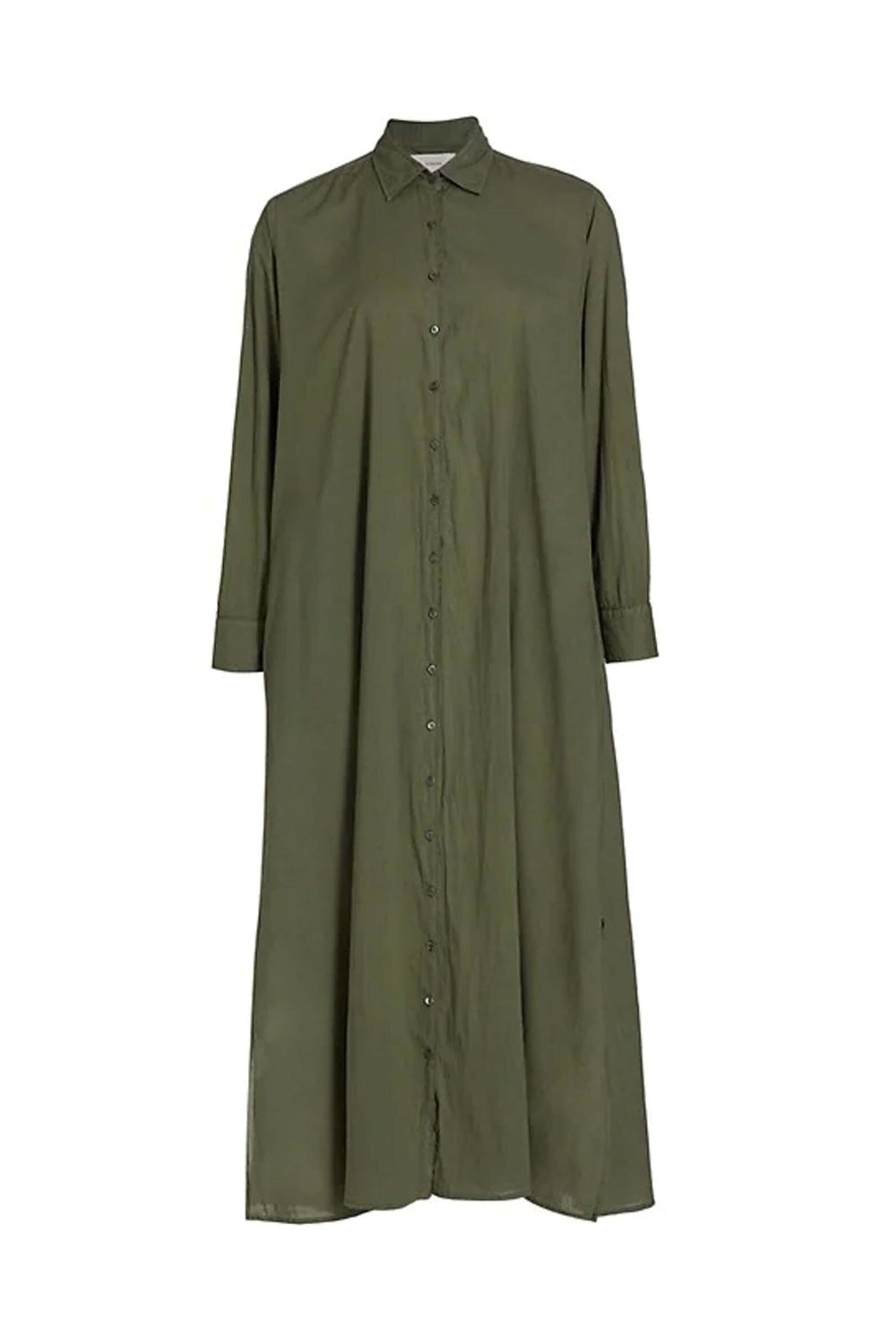 Xirena - Dark Sage Boden Midi Shirt Dress