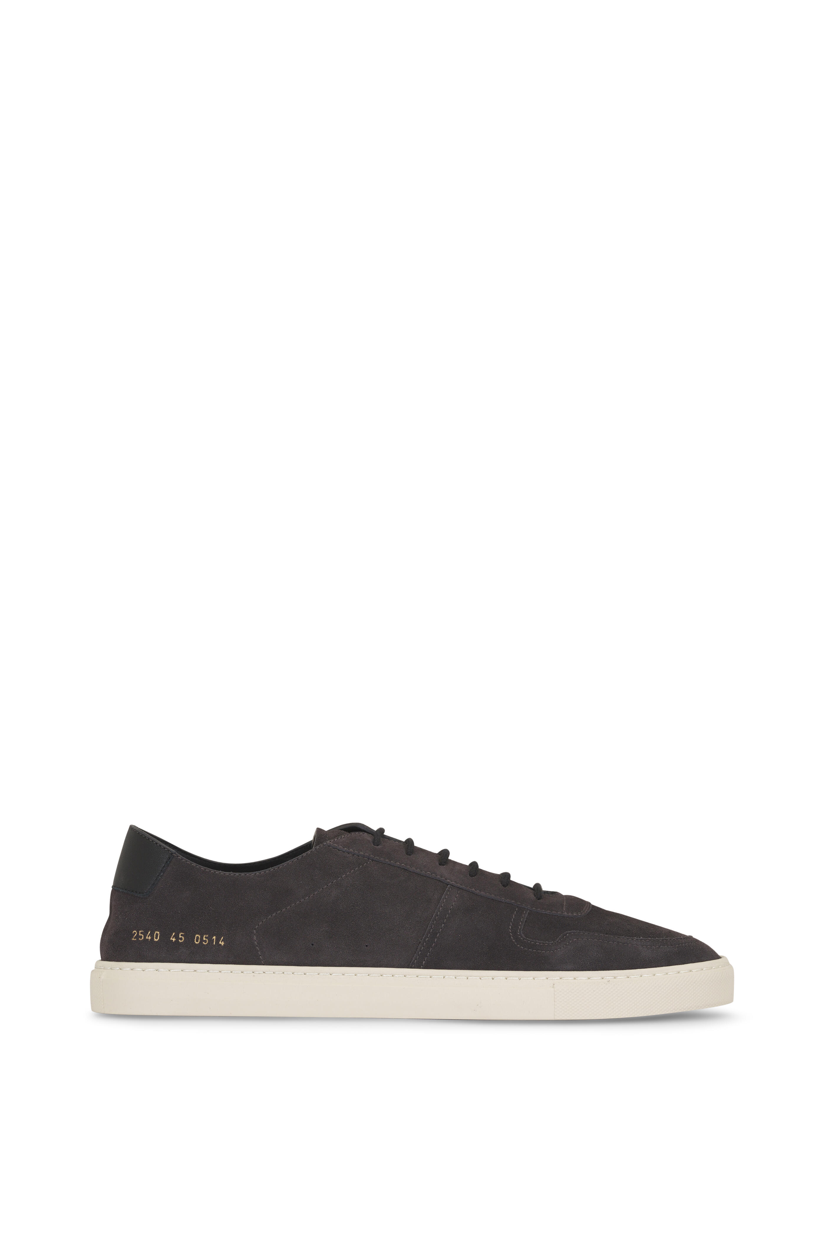 Common Projects - BBall Black Suede Low Top Sneaker