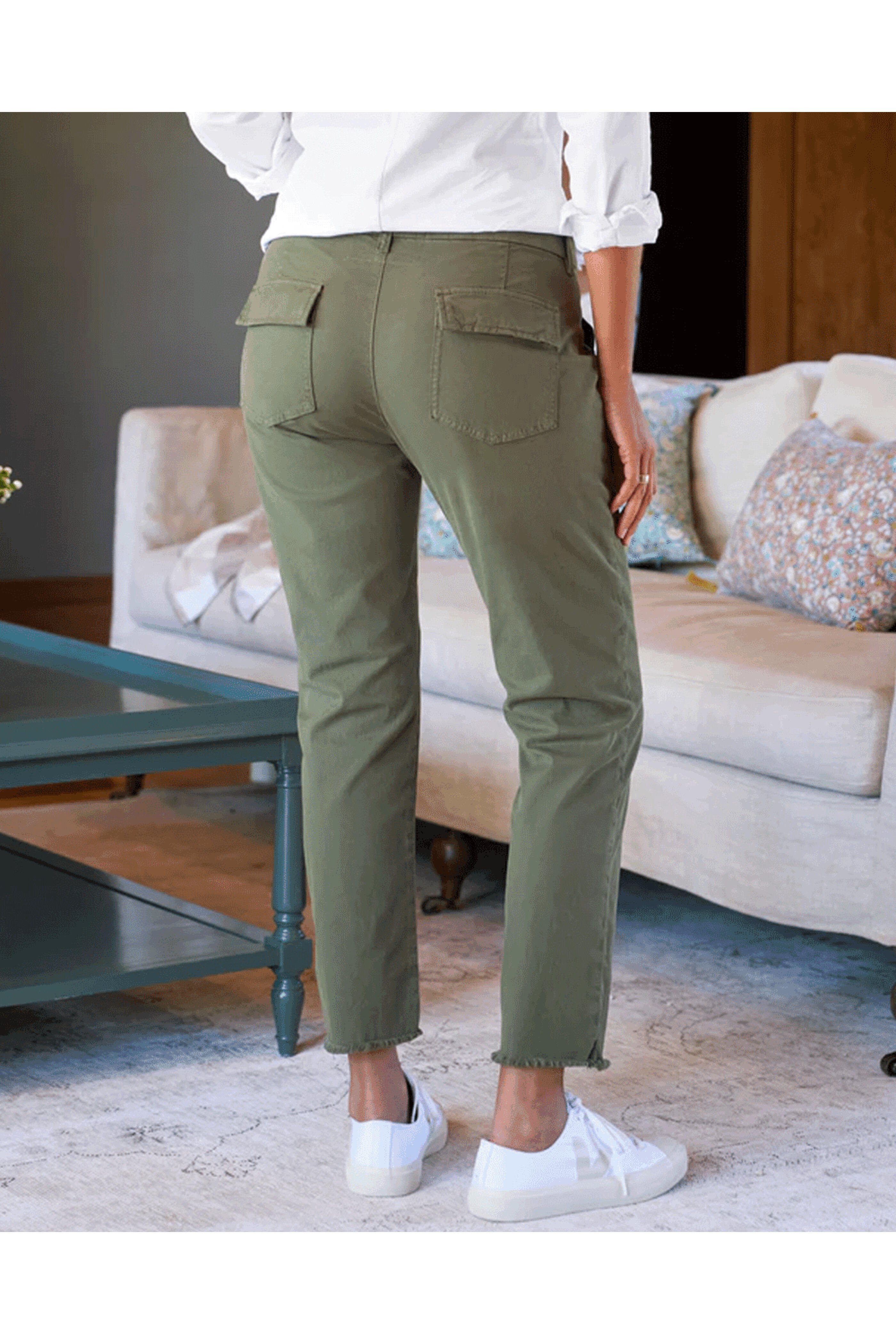 Frank & Eileen - Army Italian Utility Pant