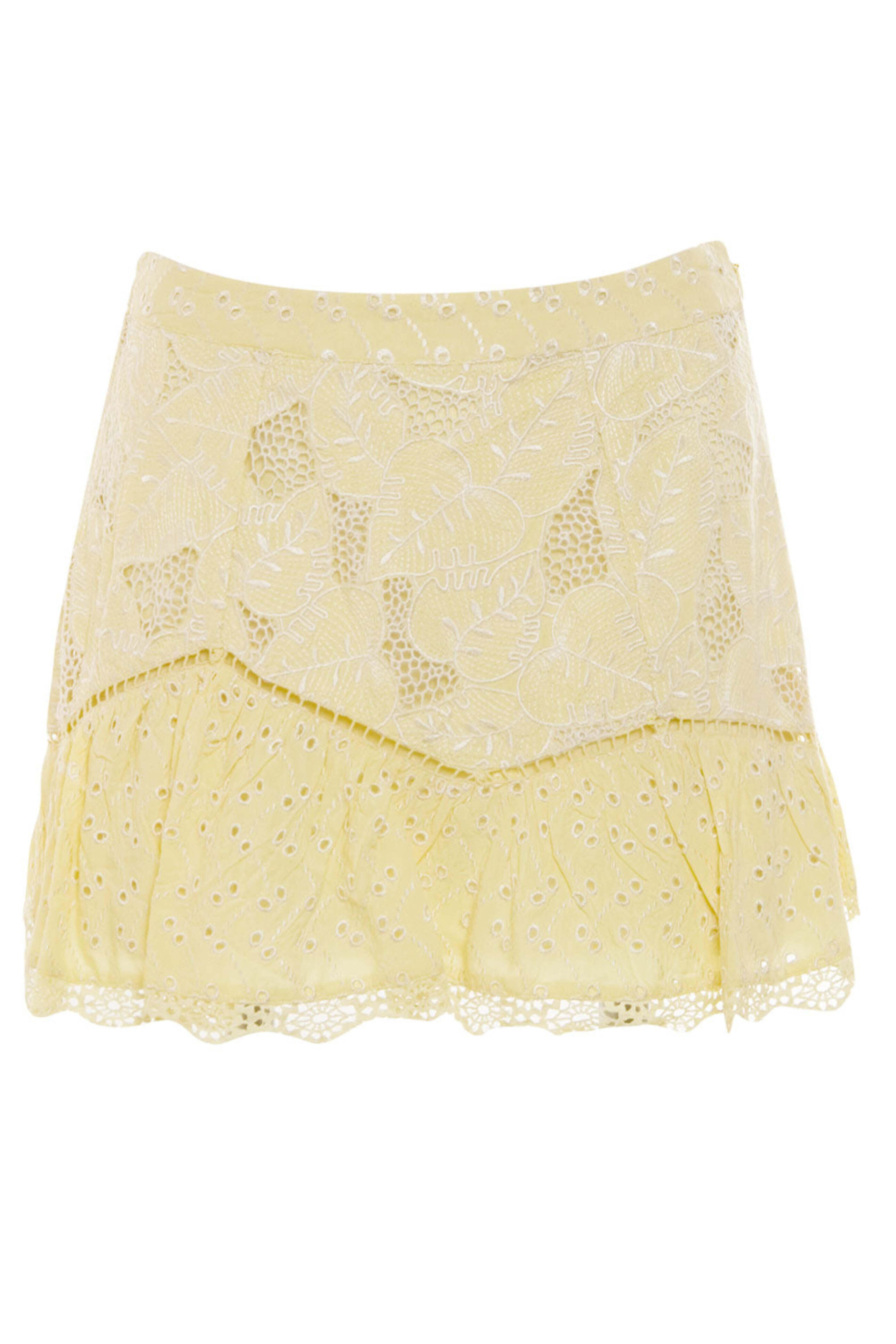 Loveshackfancy - Lemon Sun Eliza Skirt