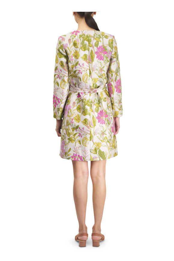 Libertine Dianthus Floral Belted Topper - view 4