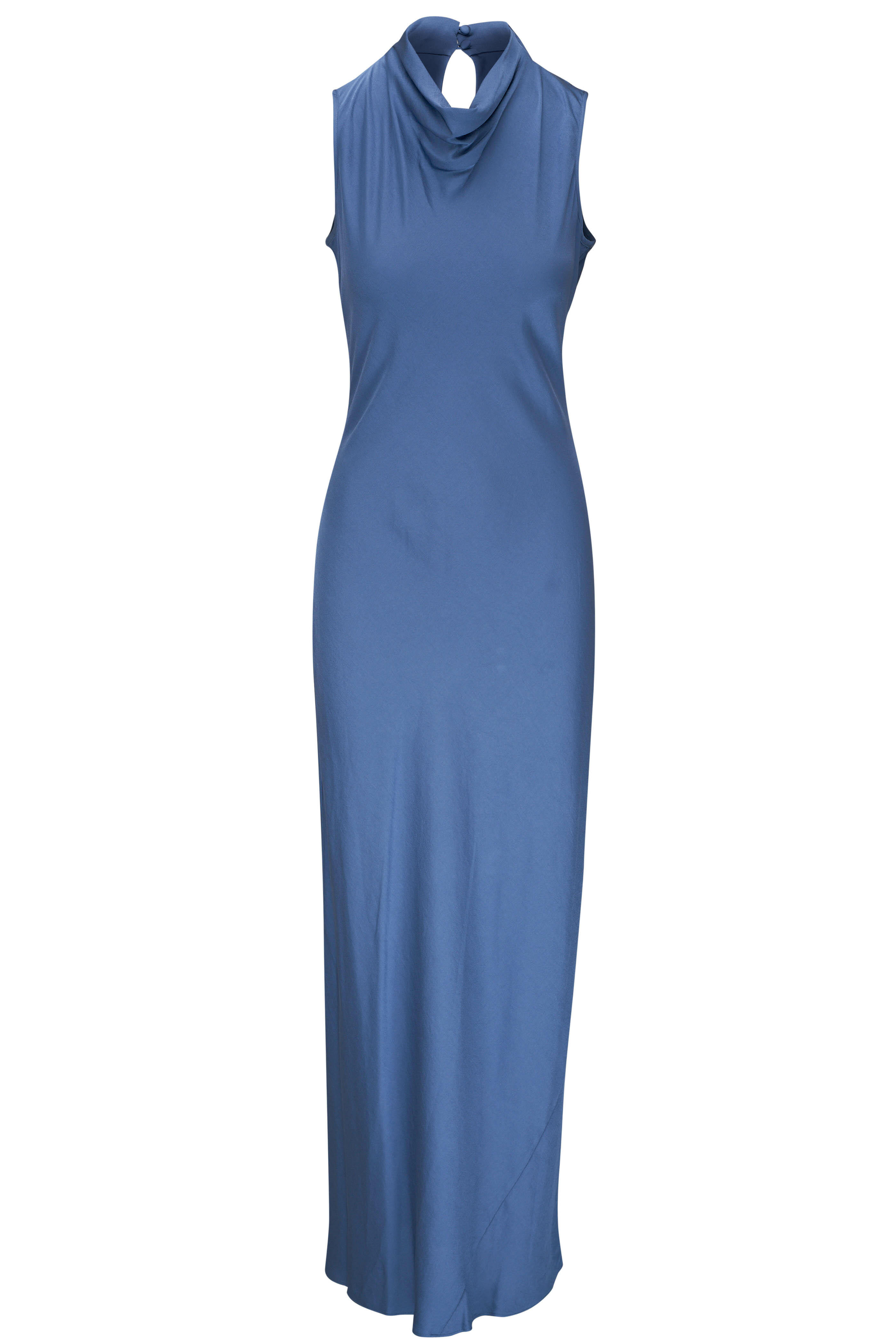 Veronica Beard - Kura Lagoon Blue Maxi Dress | Mitchell Stores