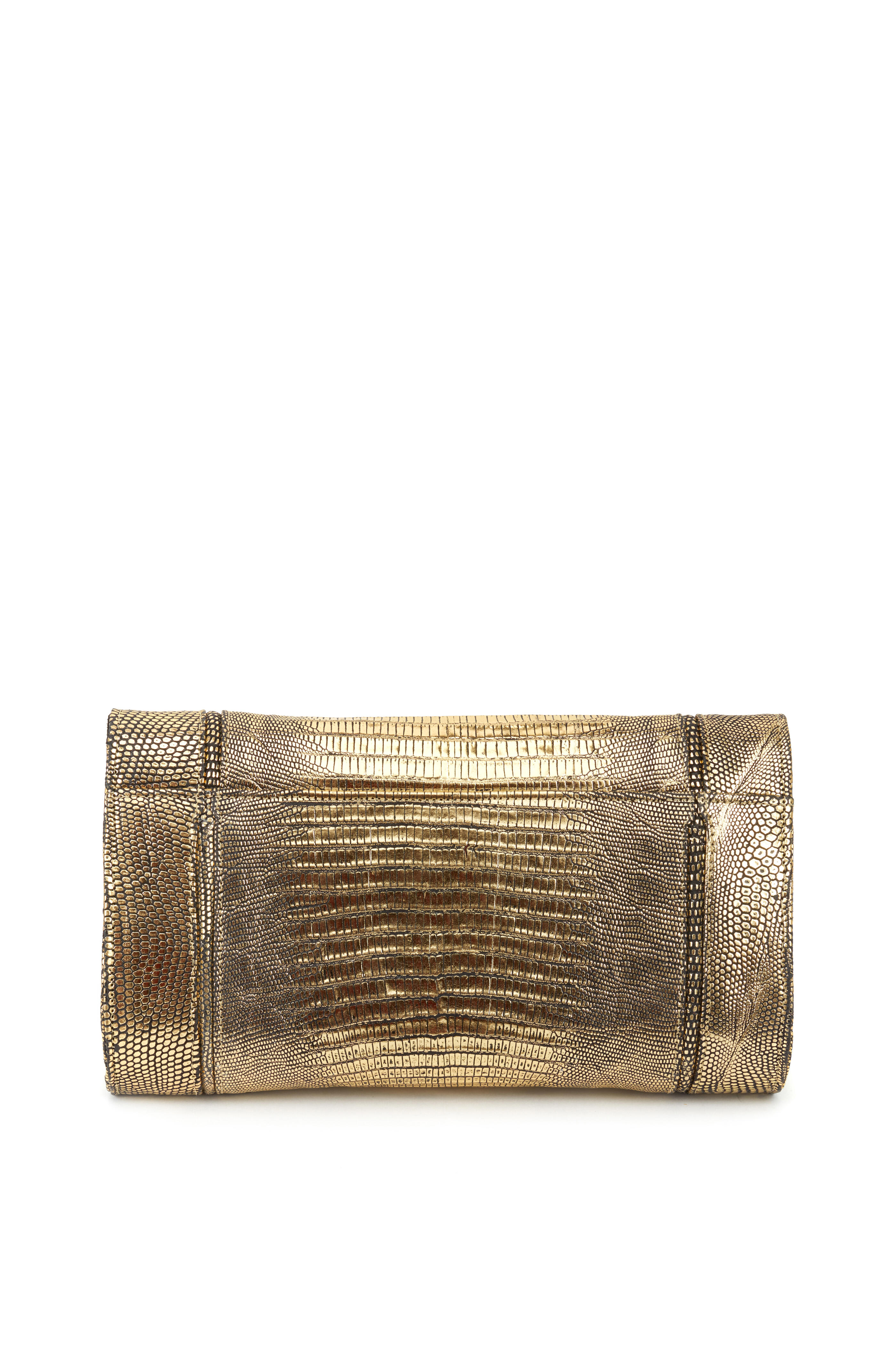 Daniella Ortiz - Marilyn Gold Lizard Clutch
