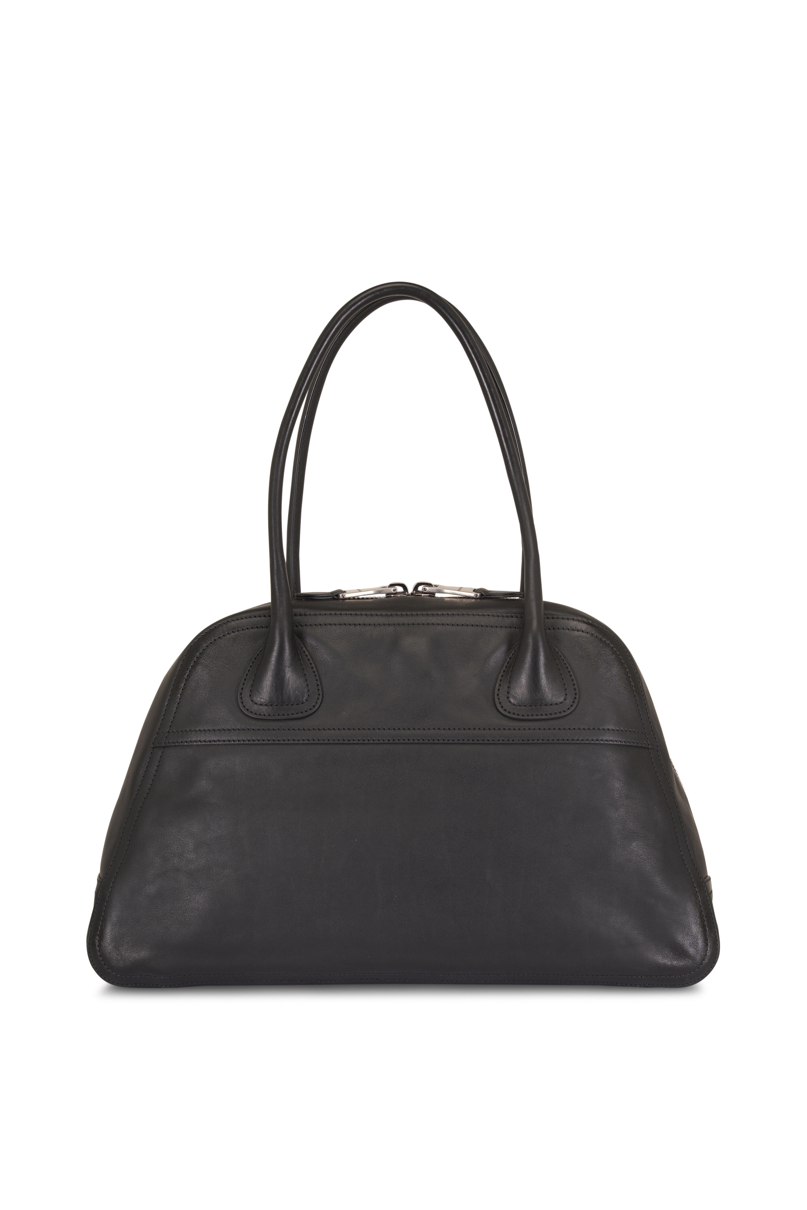 Miu Miu - Medium Vivant Nero Leather Bag - view 2