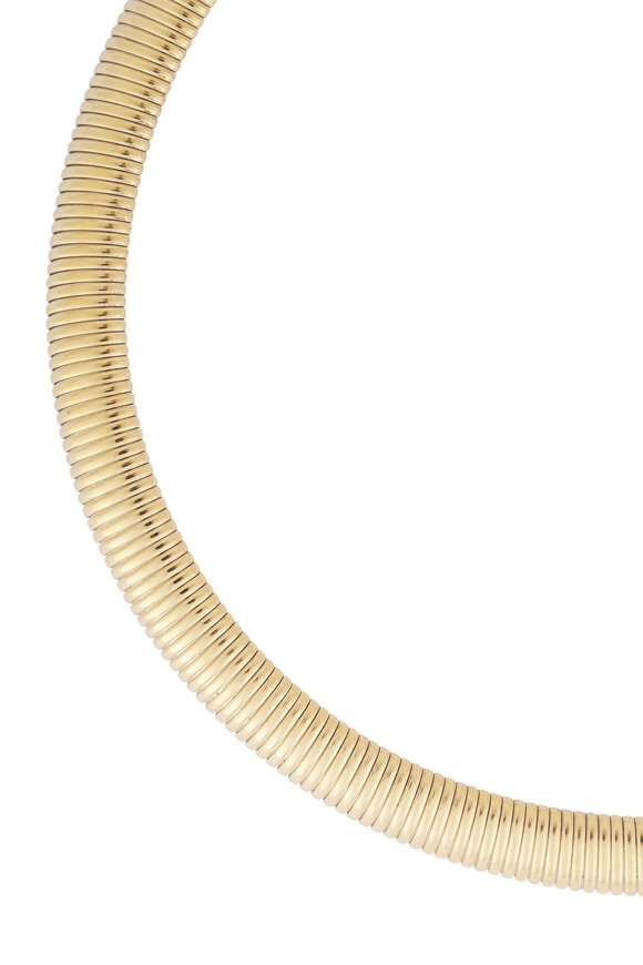 Cristina V. Coiled Collar Necklace - view 2