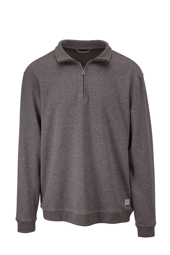 Linksoul - Gray Quarter Zip Pullover