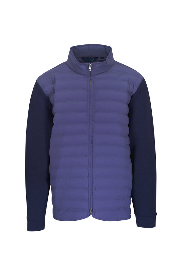 James Perse - Yosemite 4 Black Hi-Tech Quarter-Zip Hoodie