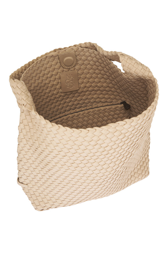 Naghedi Medium Nomad Ecru Hobo - view 7